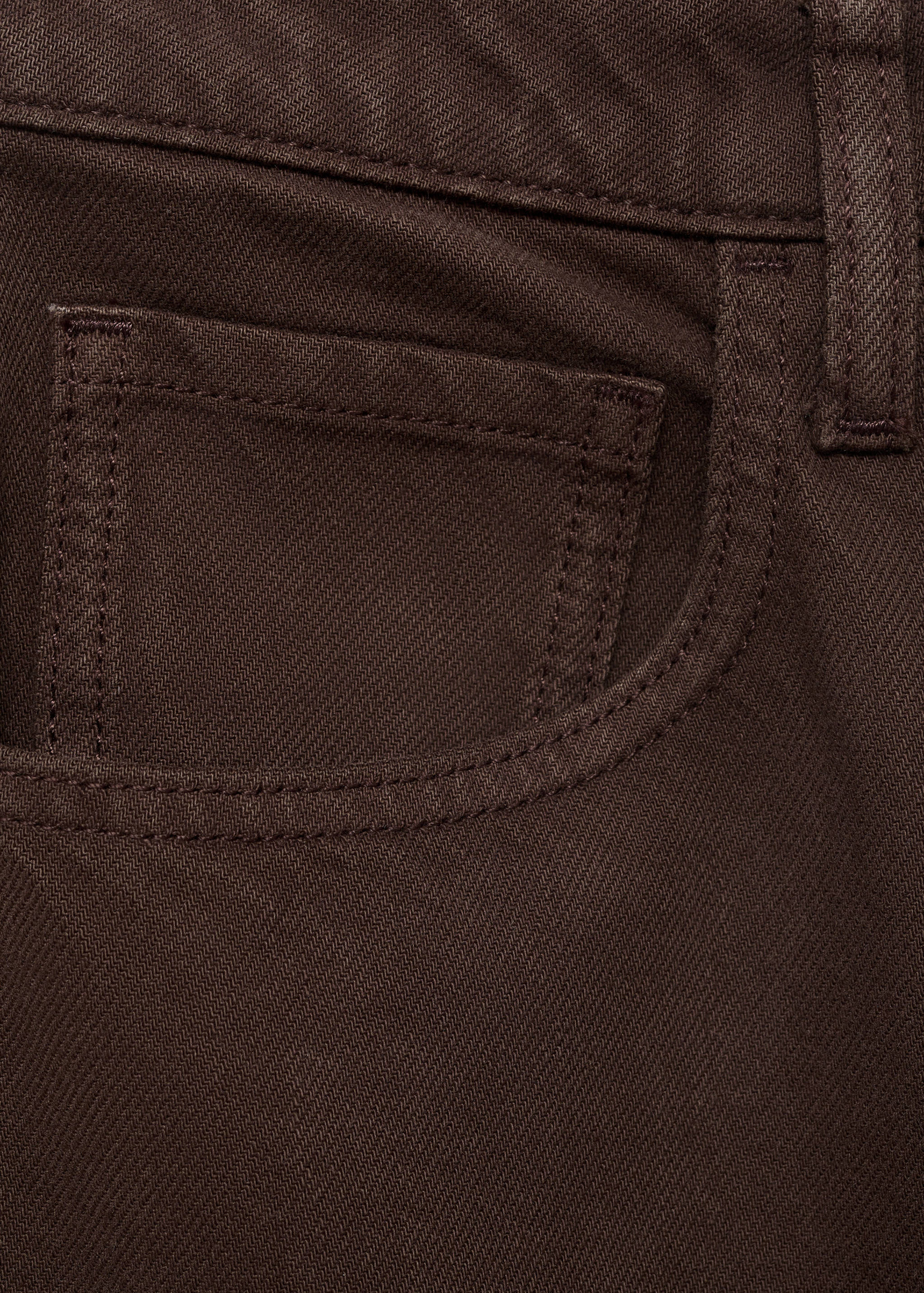 High-waisted barrel jeans - Details of the article 0