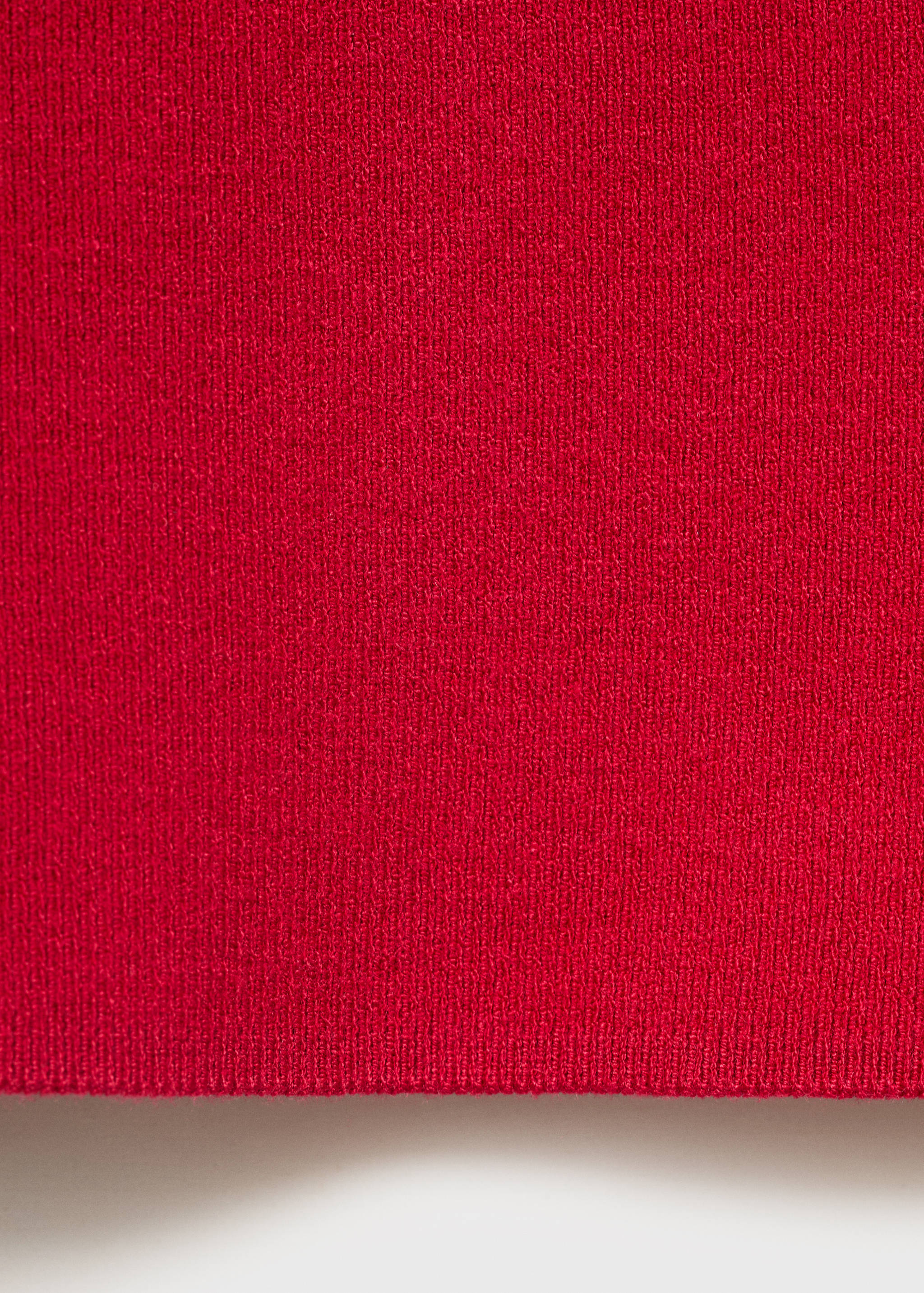 Perkins-neck knitted top - Details of the article 0