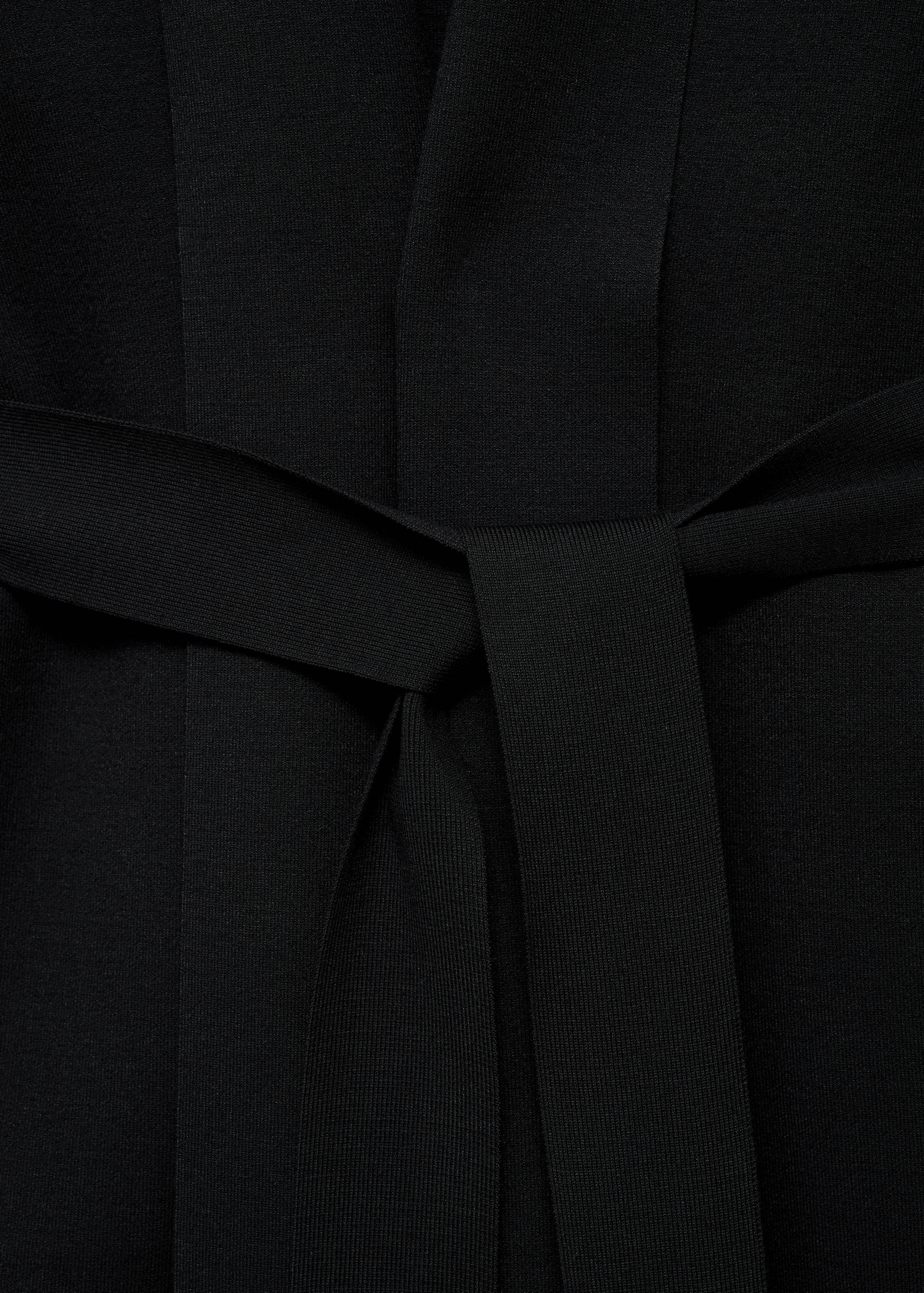 Langer Cardigan aus Milano-Strick - Detail des Artikels 0