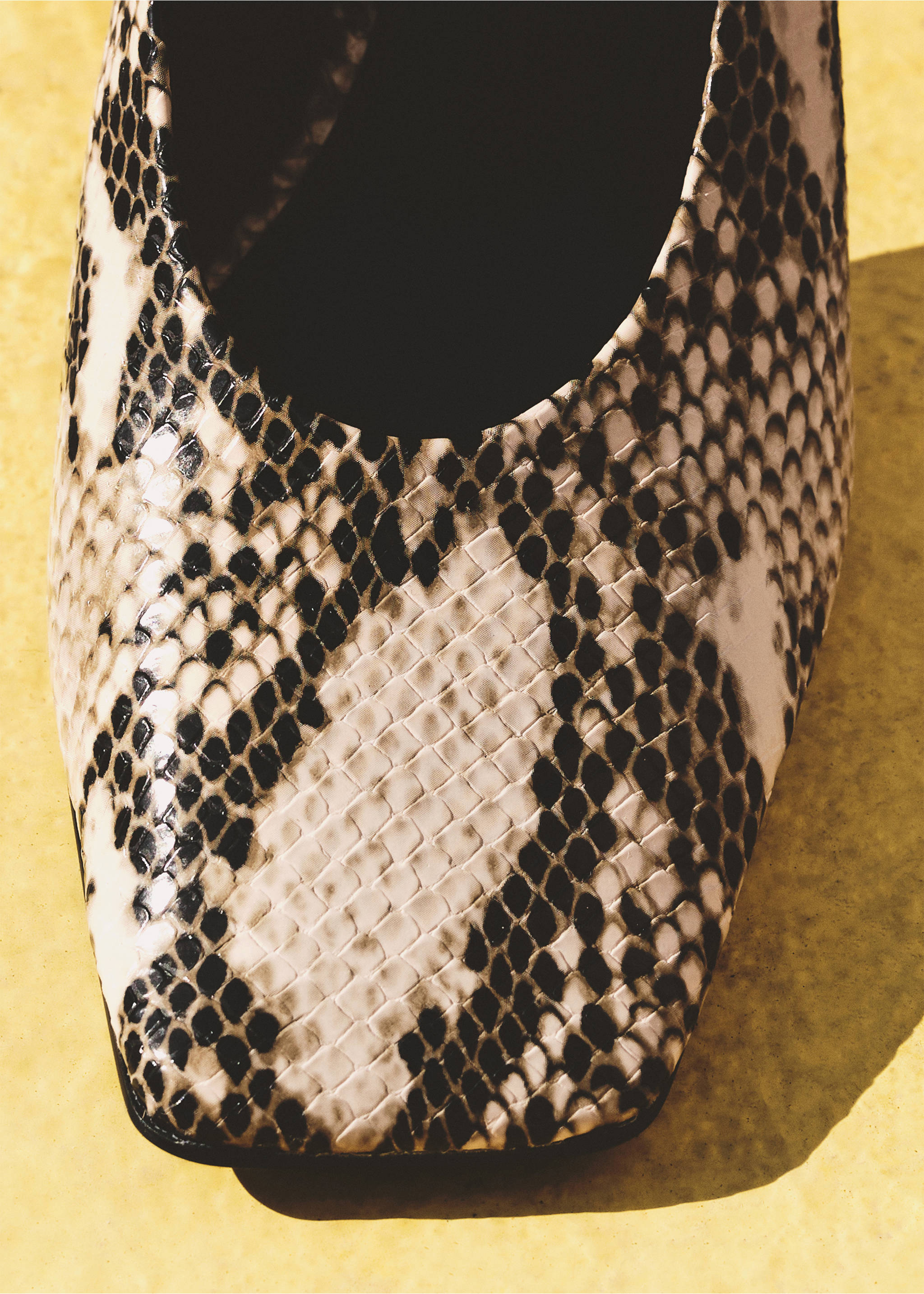 Zapato tacón animal print - Plano general, Beige. Ref: 17094108-00.