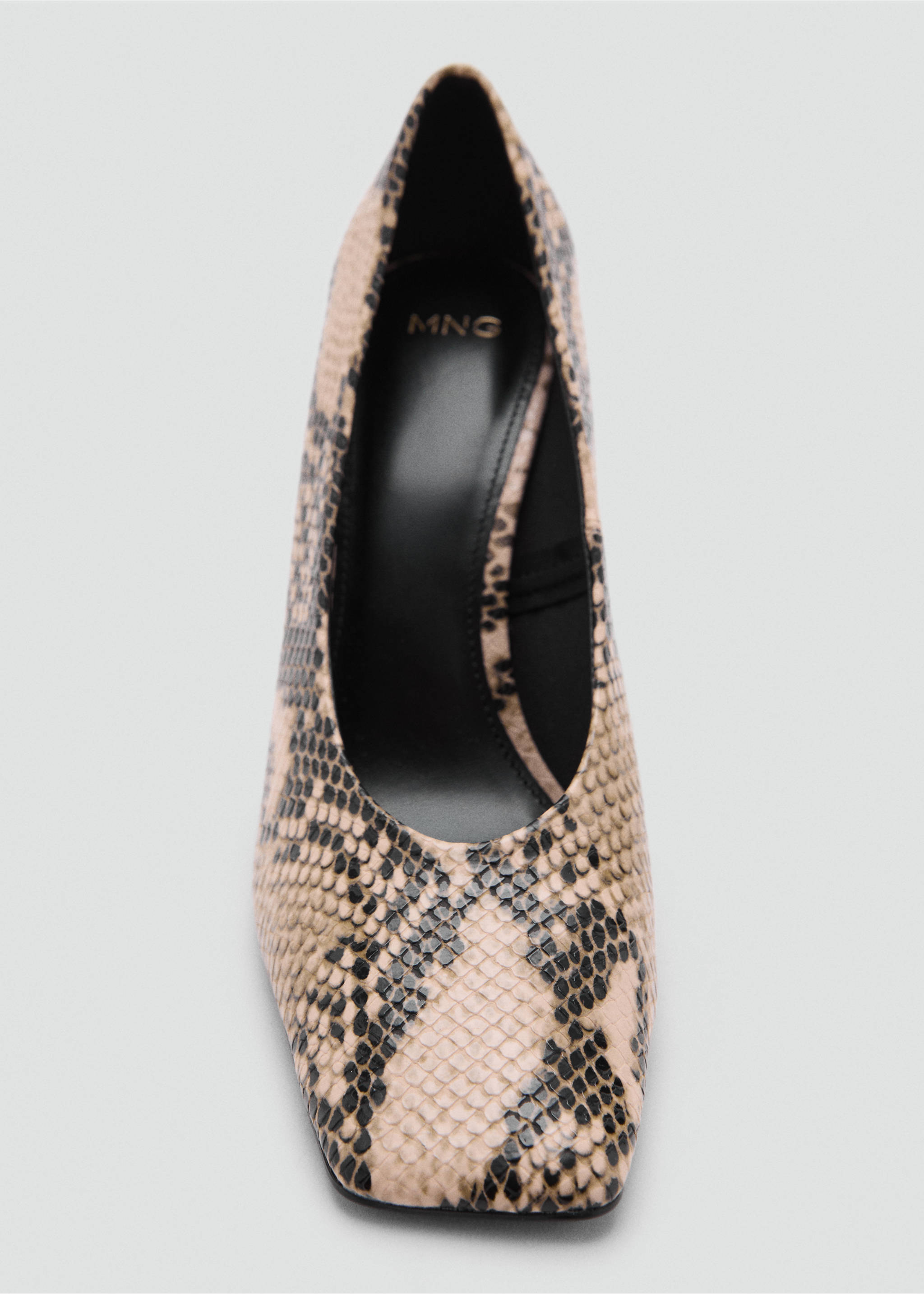 Zapato tacón animal print - Detalle del artículo 3, Beige. Ref: 17094108-00.