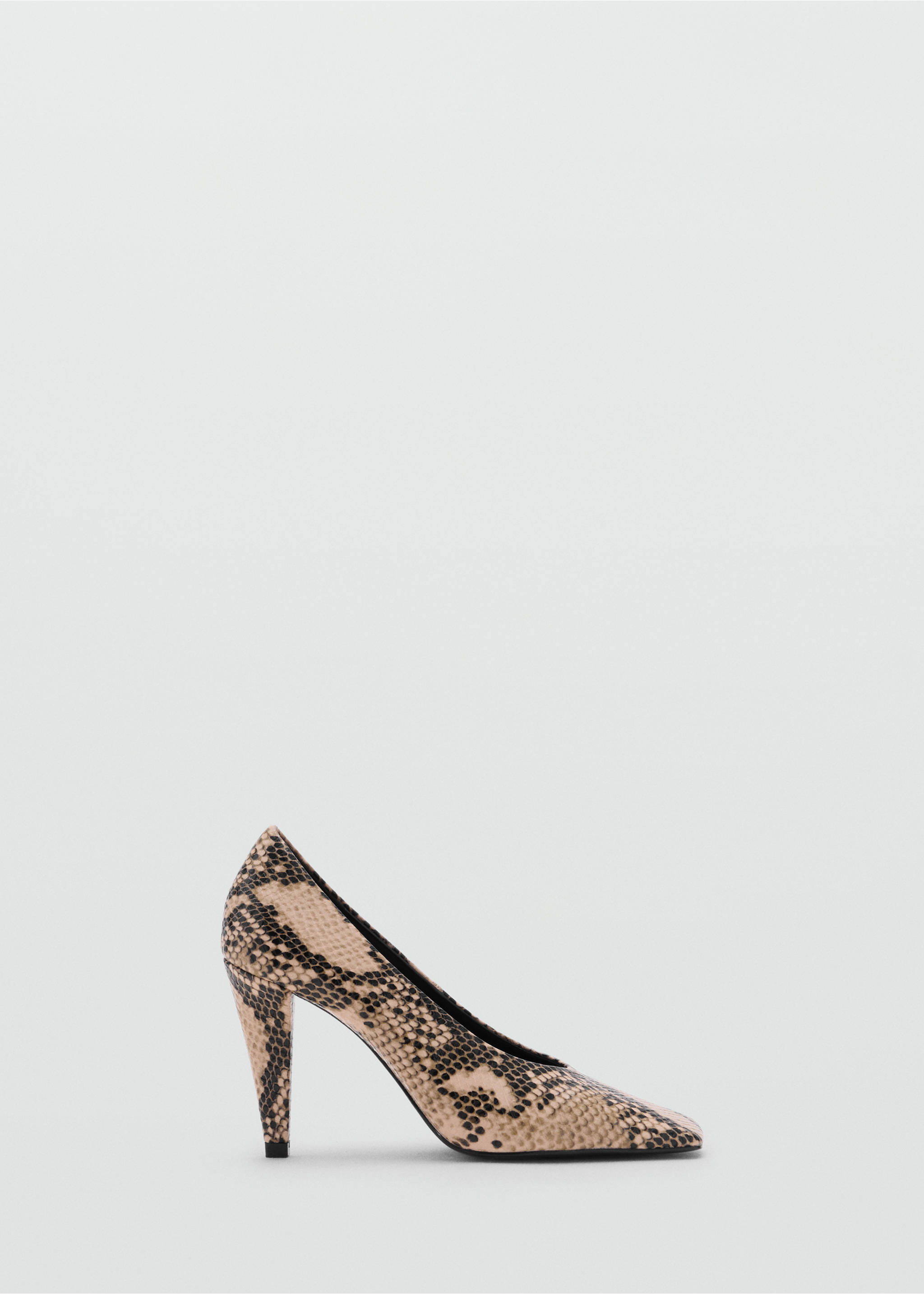 Zapato tacón animal print - Artículo sin modelo, Beige. Ref: 17094108-00.
