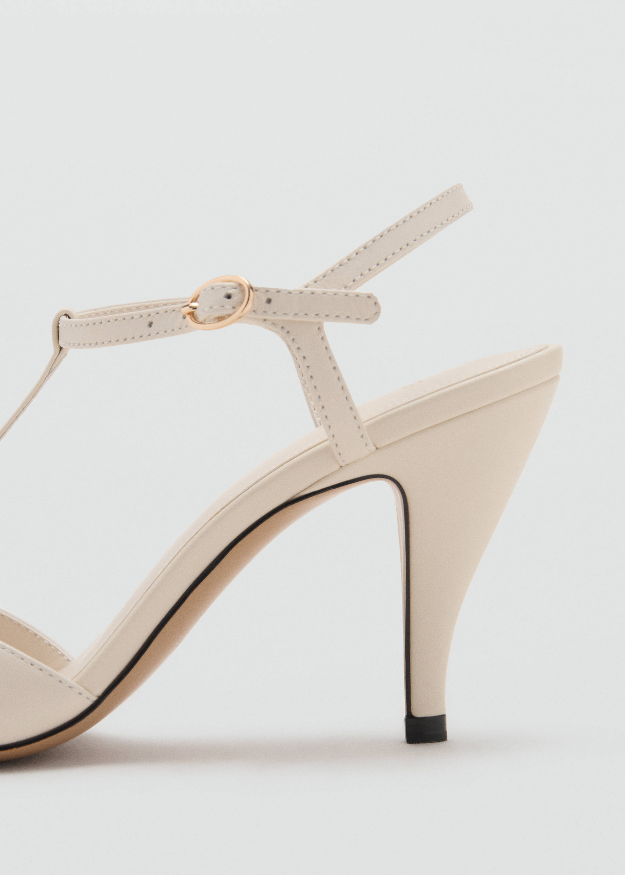 Sandales cuir talon lanières - Détail de l'article 1