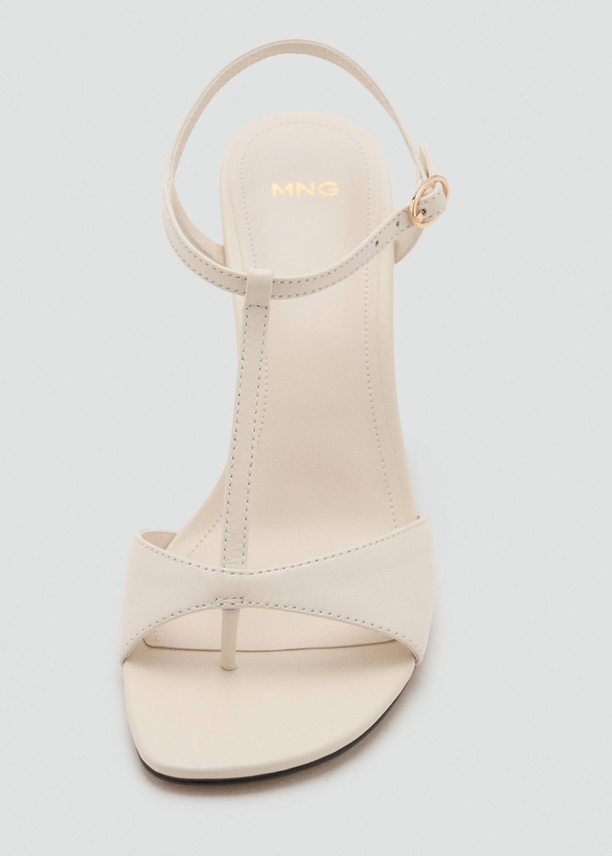 Sandales cuir talon lanières - Détail de l'article 2
