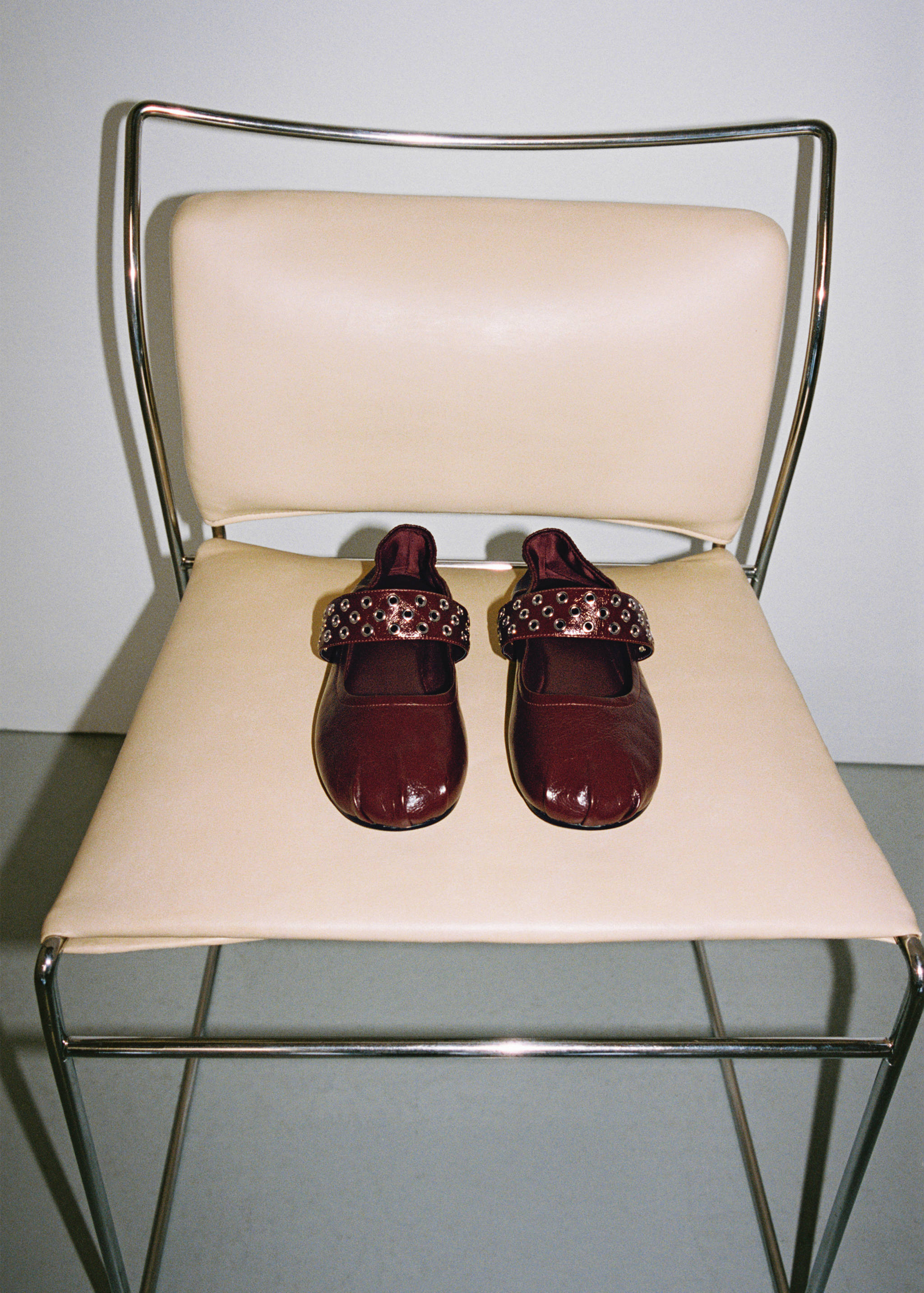 Bailarina piel eyelets - Plano general