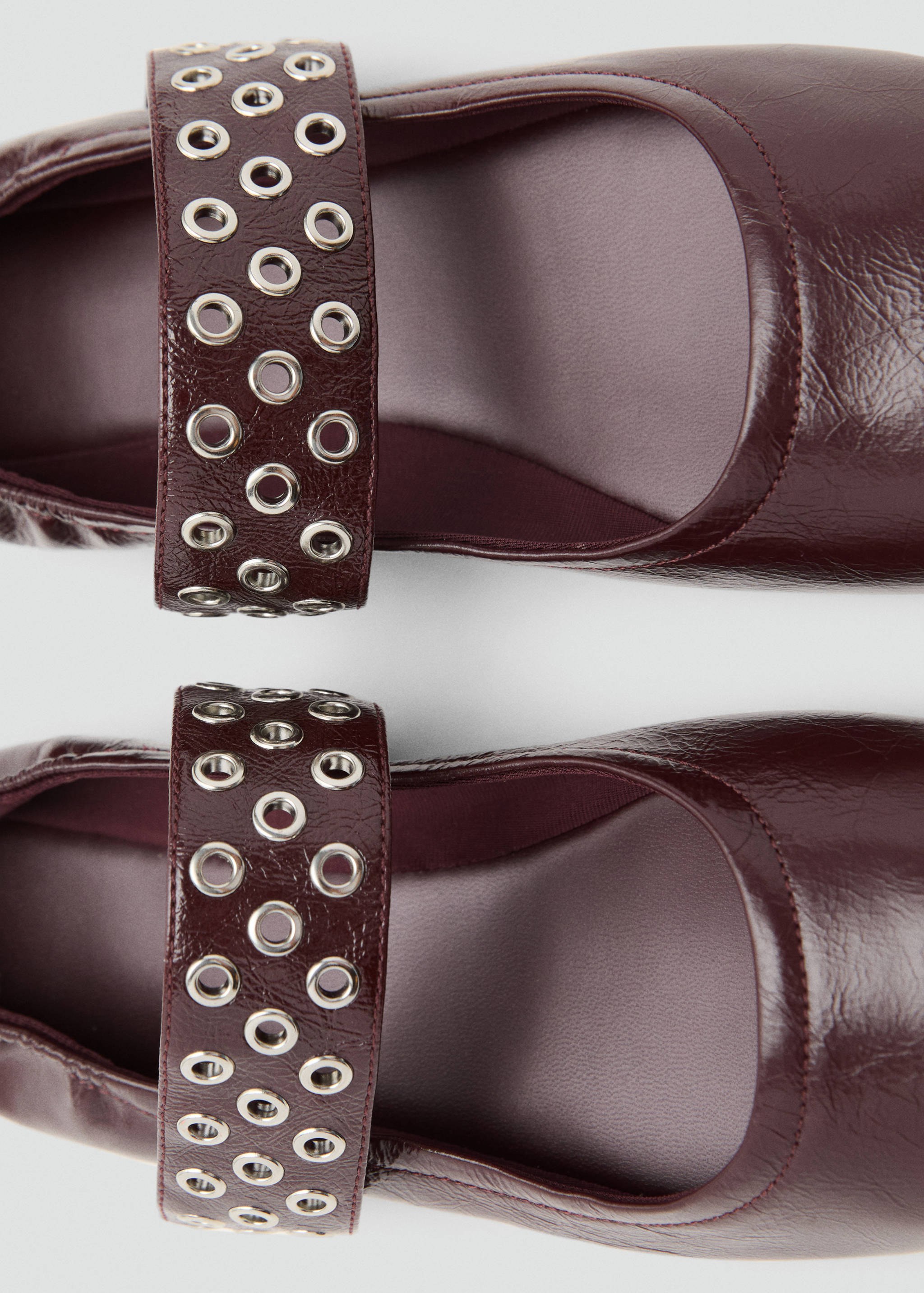 Bailarina piel eyelets - Detalle del artículo 2