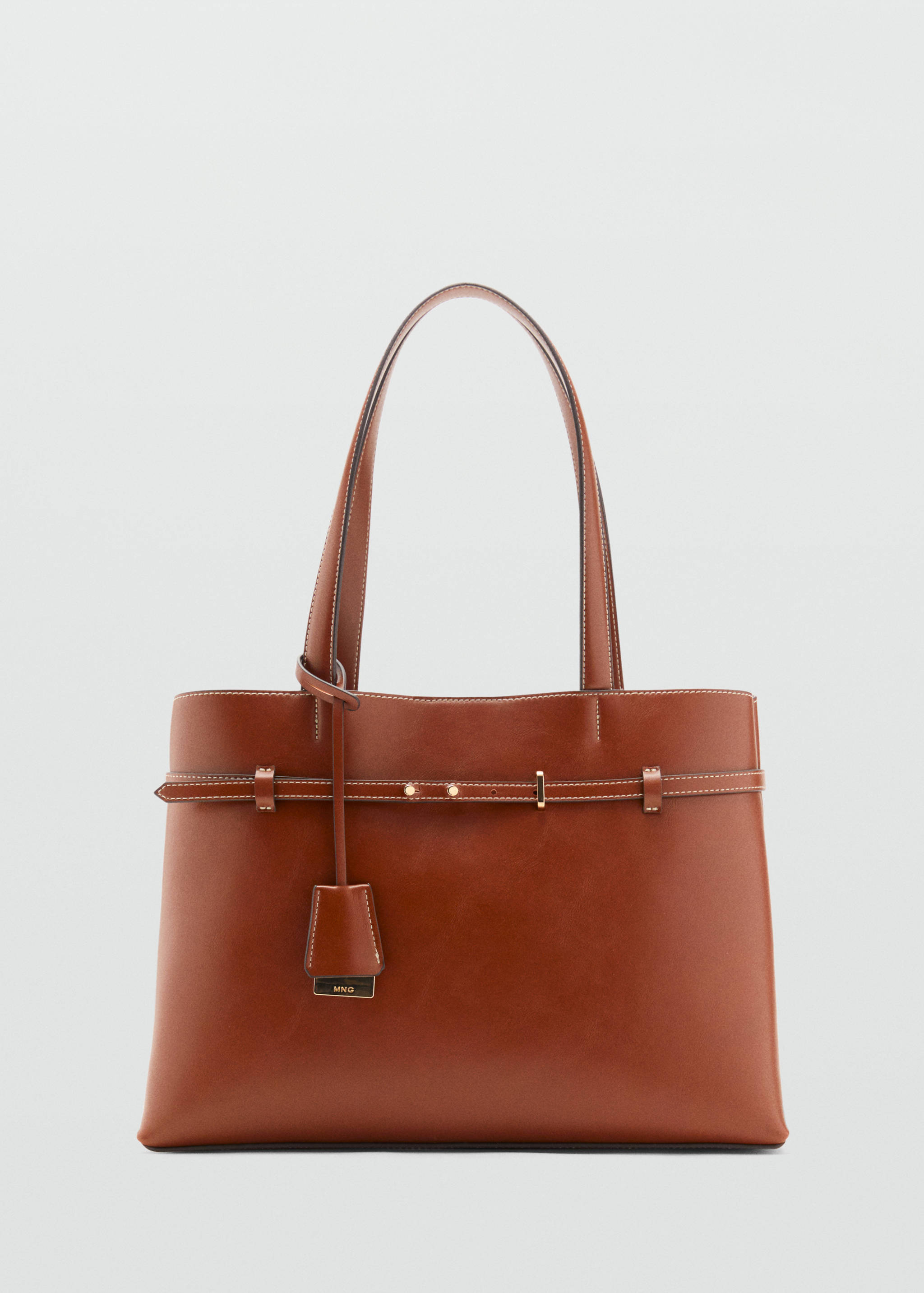 Shopper bag with charm - Article without model