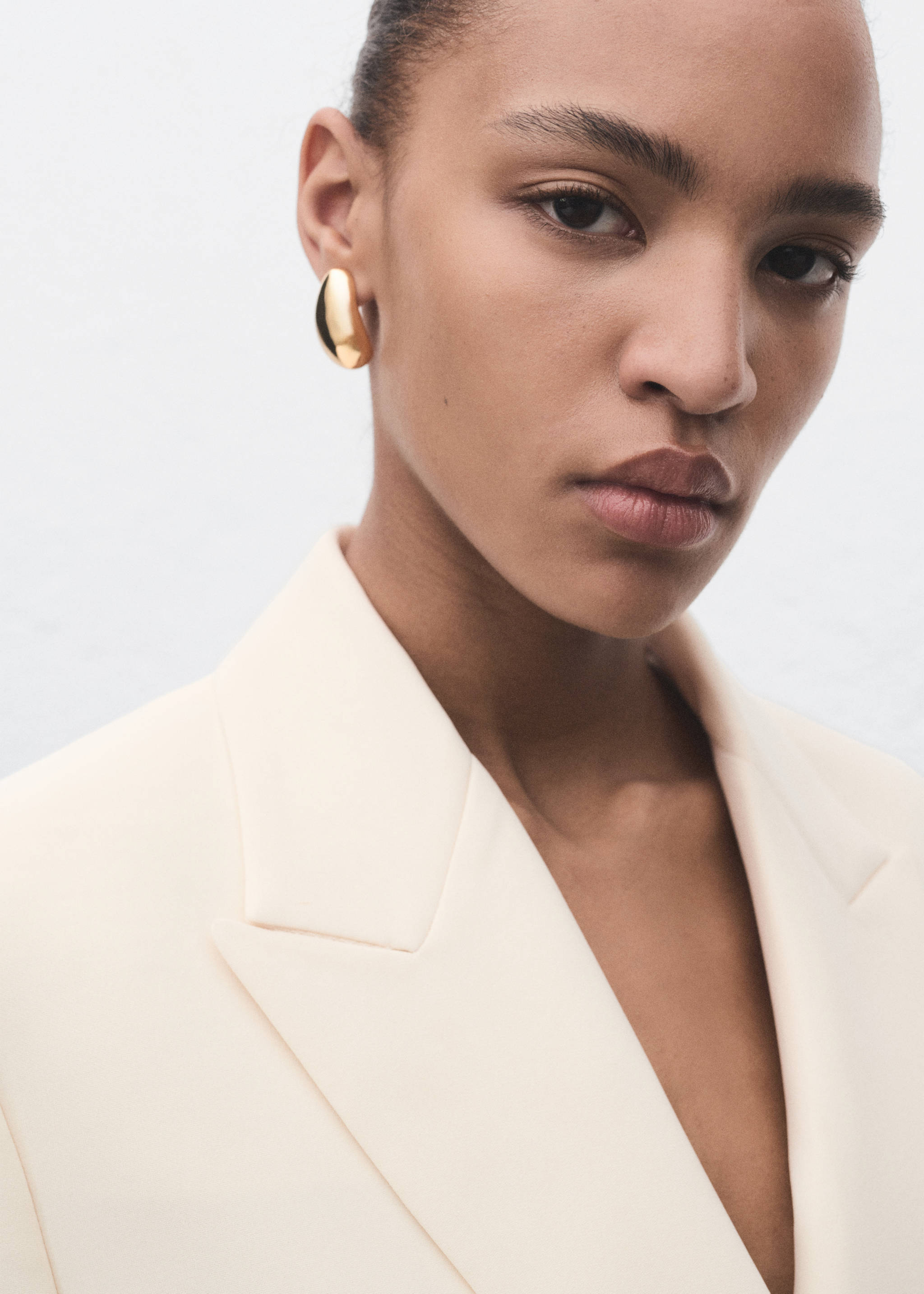 Double-breasted suit blazer - Details of the article 3