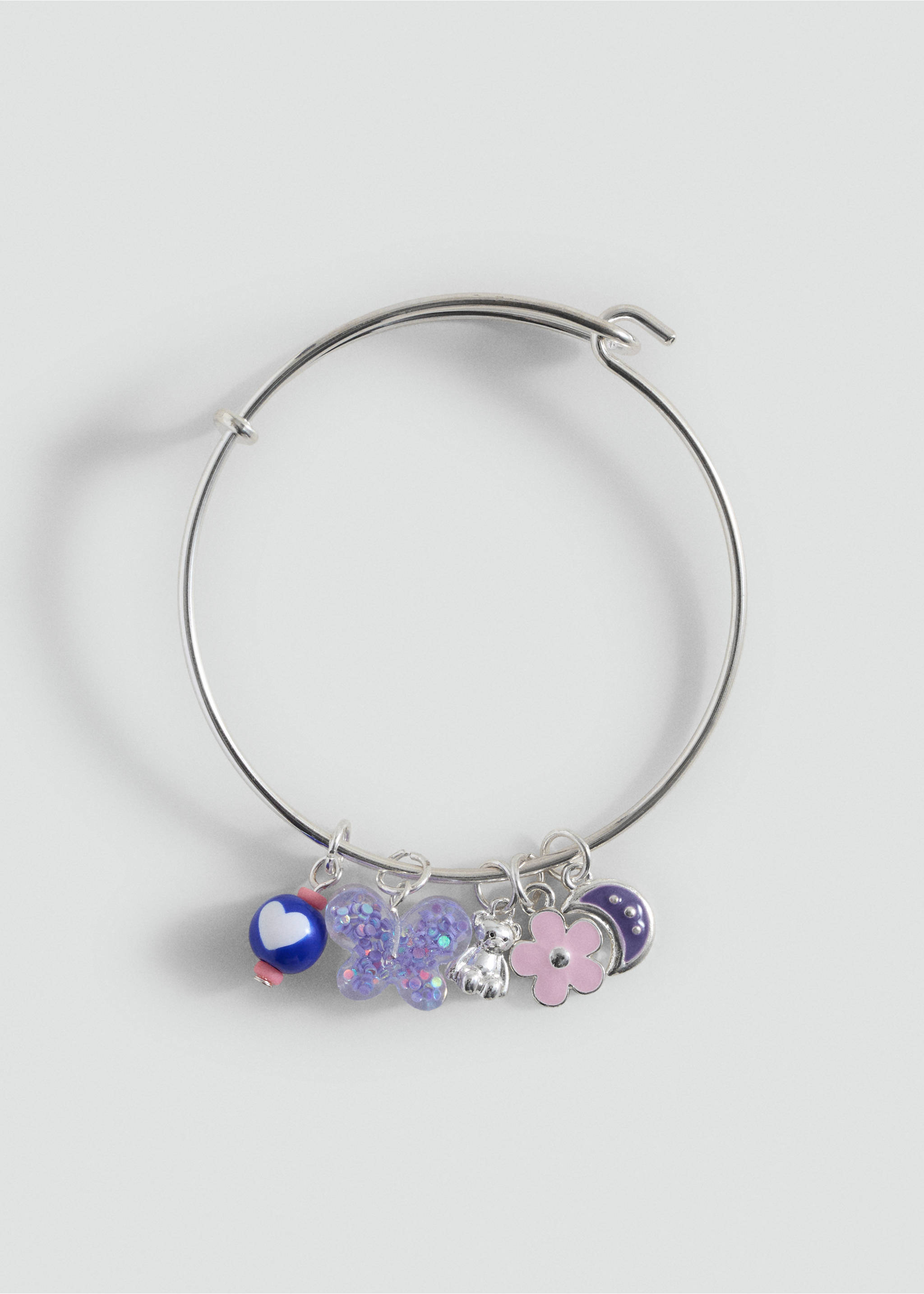 Mixed bead bracelet - Article without model, Silver. Ref: 17094129-00.