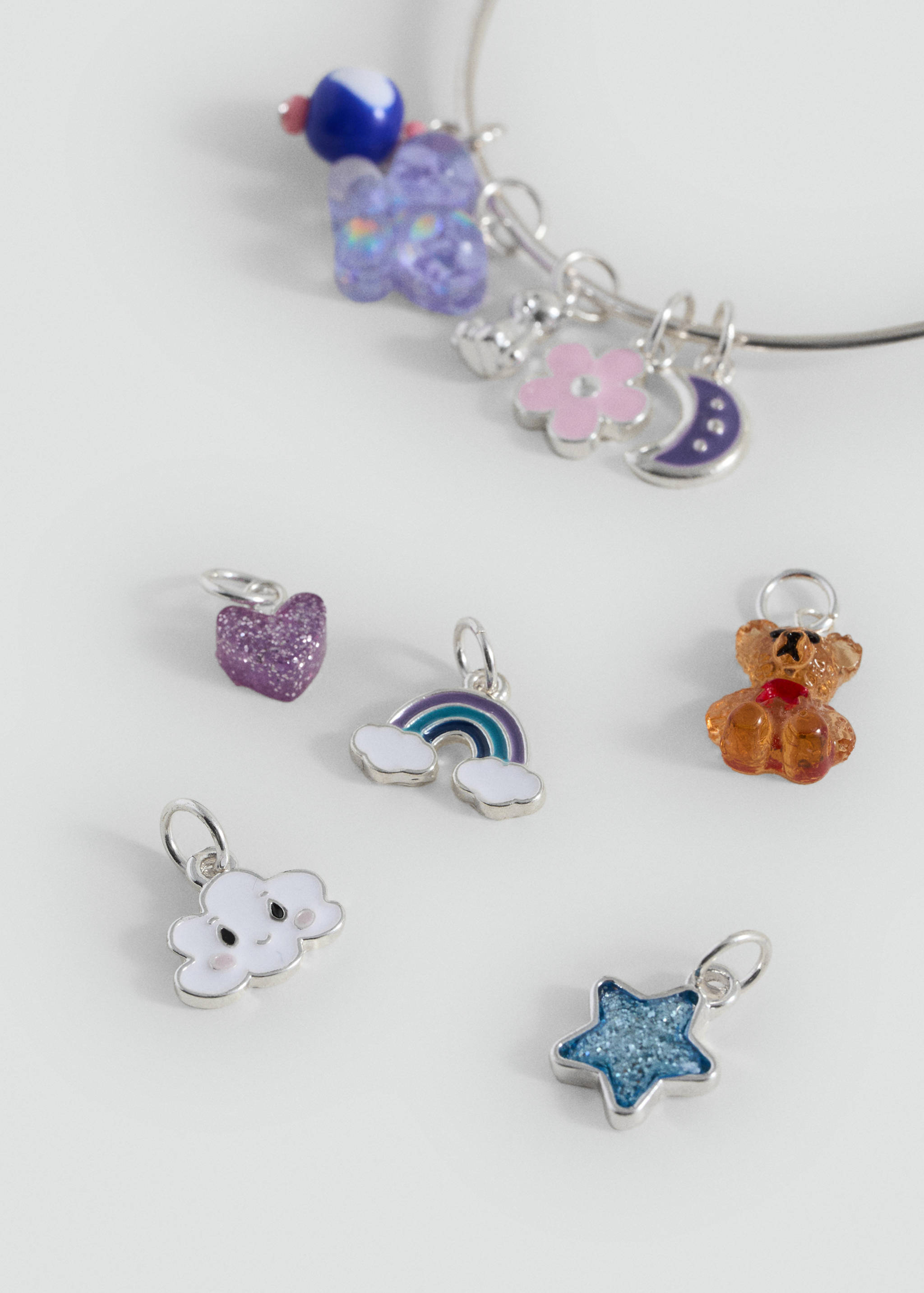 Mixed bead bracelet - Medium plane