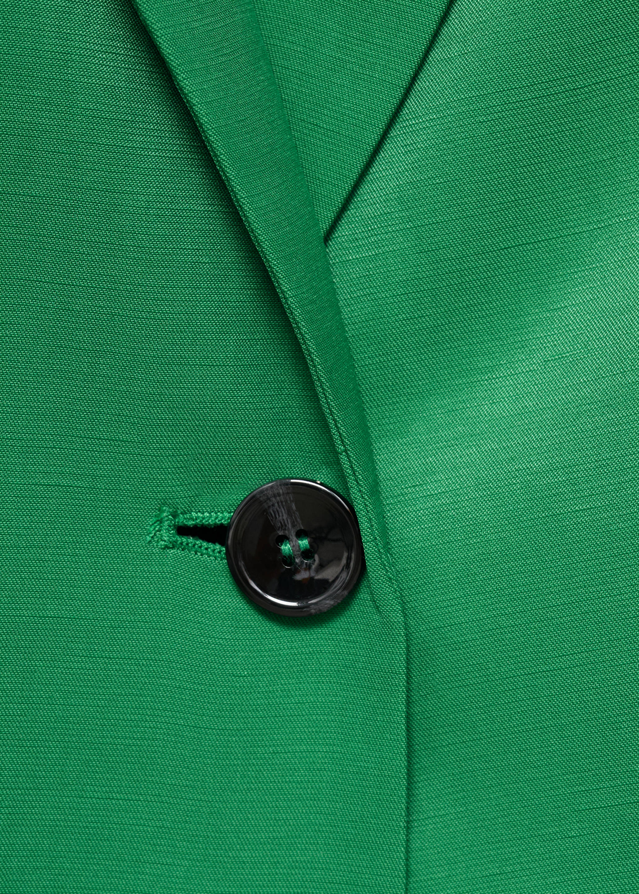 Linen-blend suit jacket - Details of the article 0