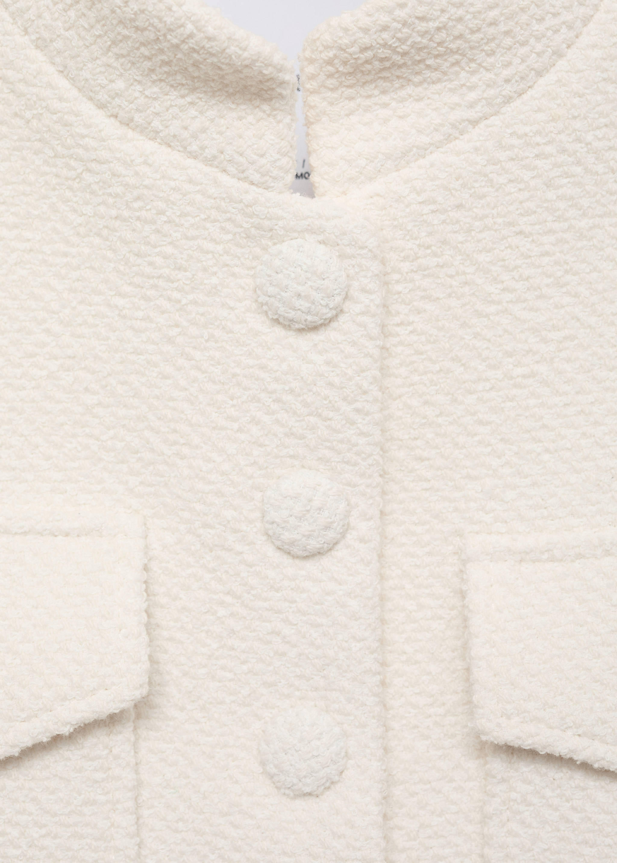 Bouclé jacket with pockets - Details of the article 8