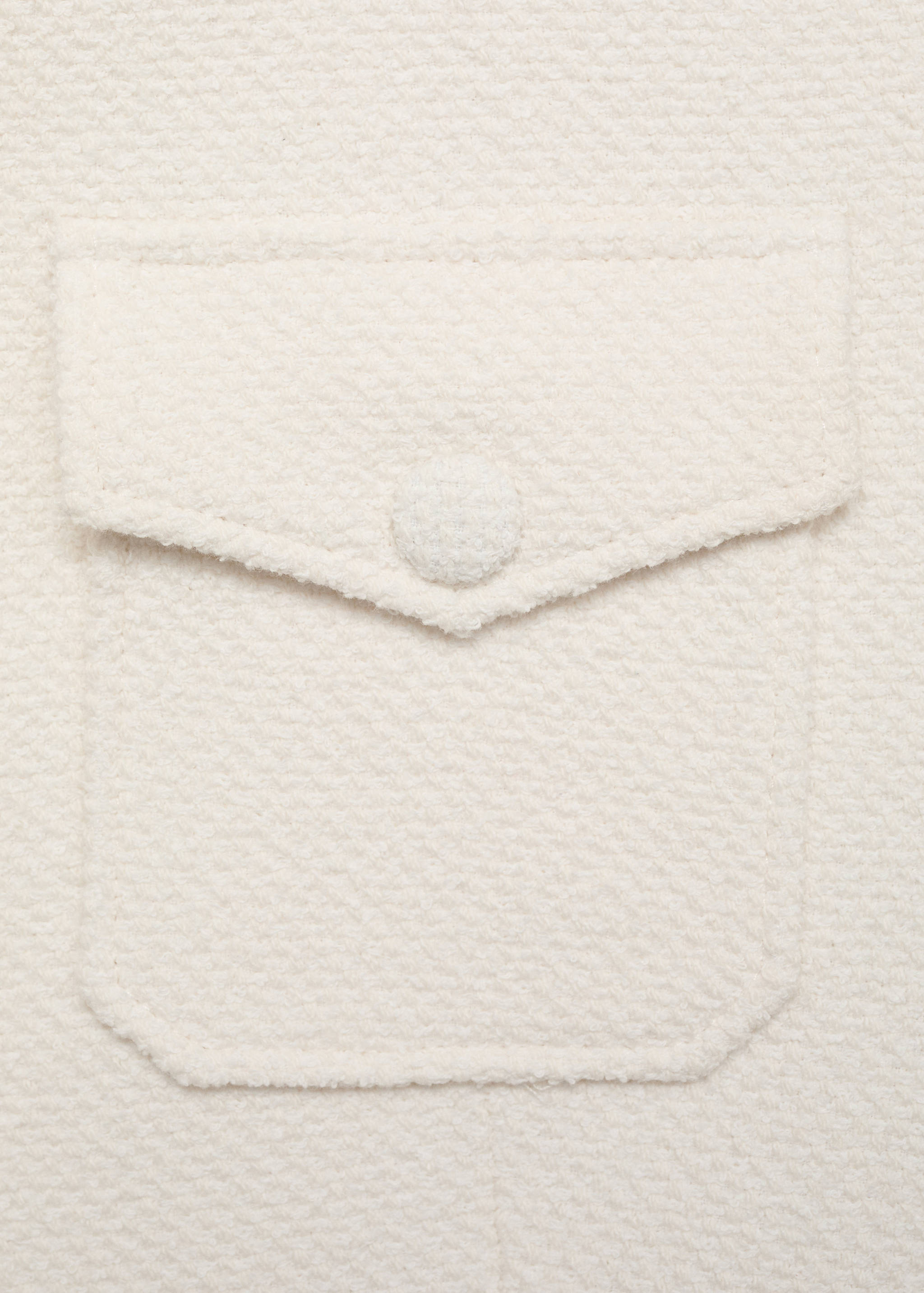 Bouclé jacket with pockets - Details of the article 0