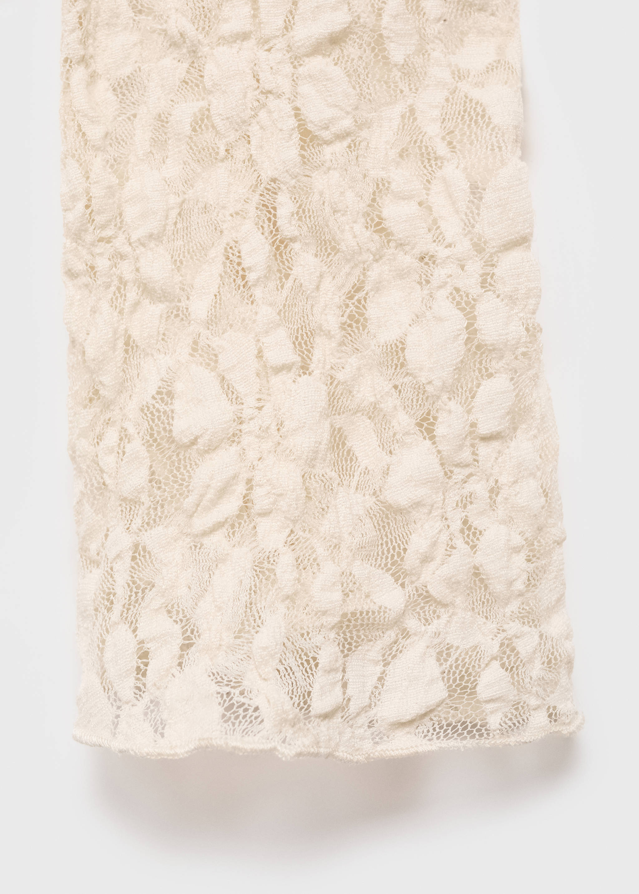 Lace blouse with ruffles - Details of the article 0