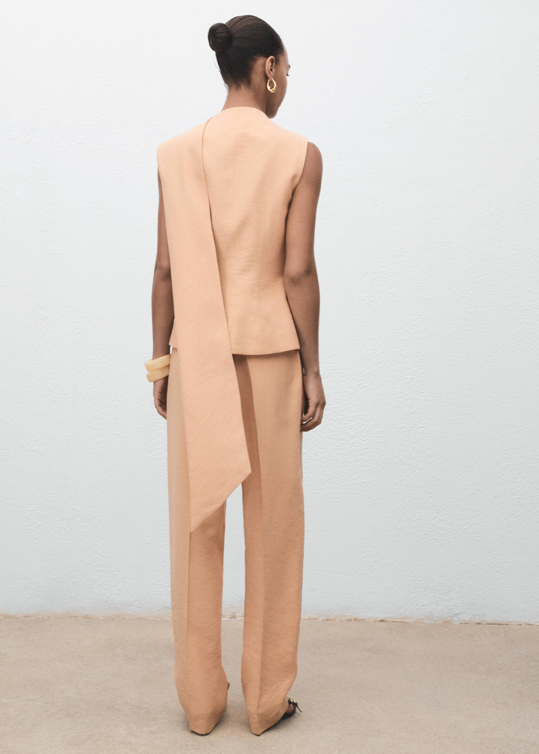 Lyocell-Hose mit Stretchbund - Rückseite des Artikels