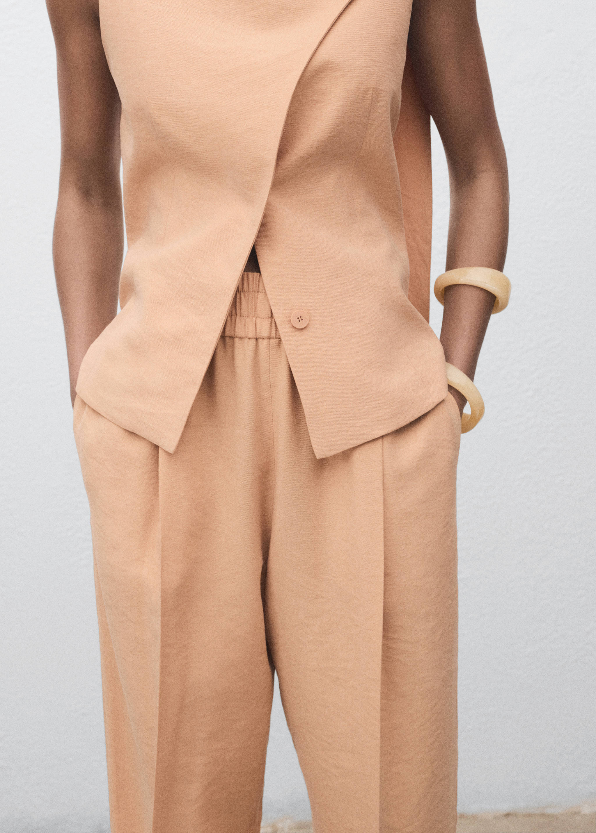 Lyocell-Hose mit Stretchbund - Detail des Artikels 1