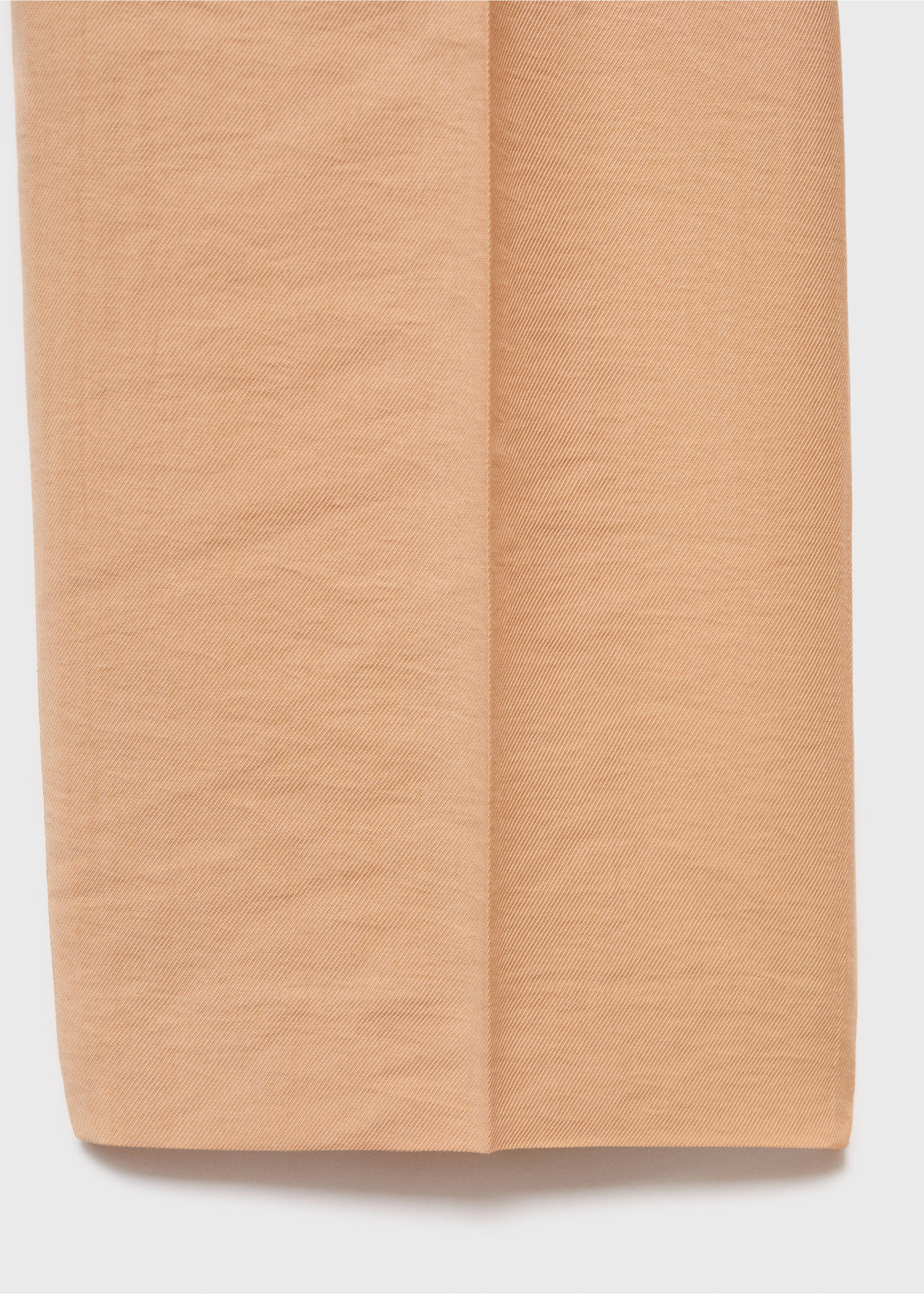 Pantalons lyocell cintura elàstica - Detall de l'article 0, Nude. Ref: 17094145-00.