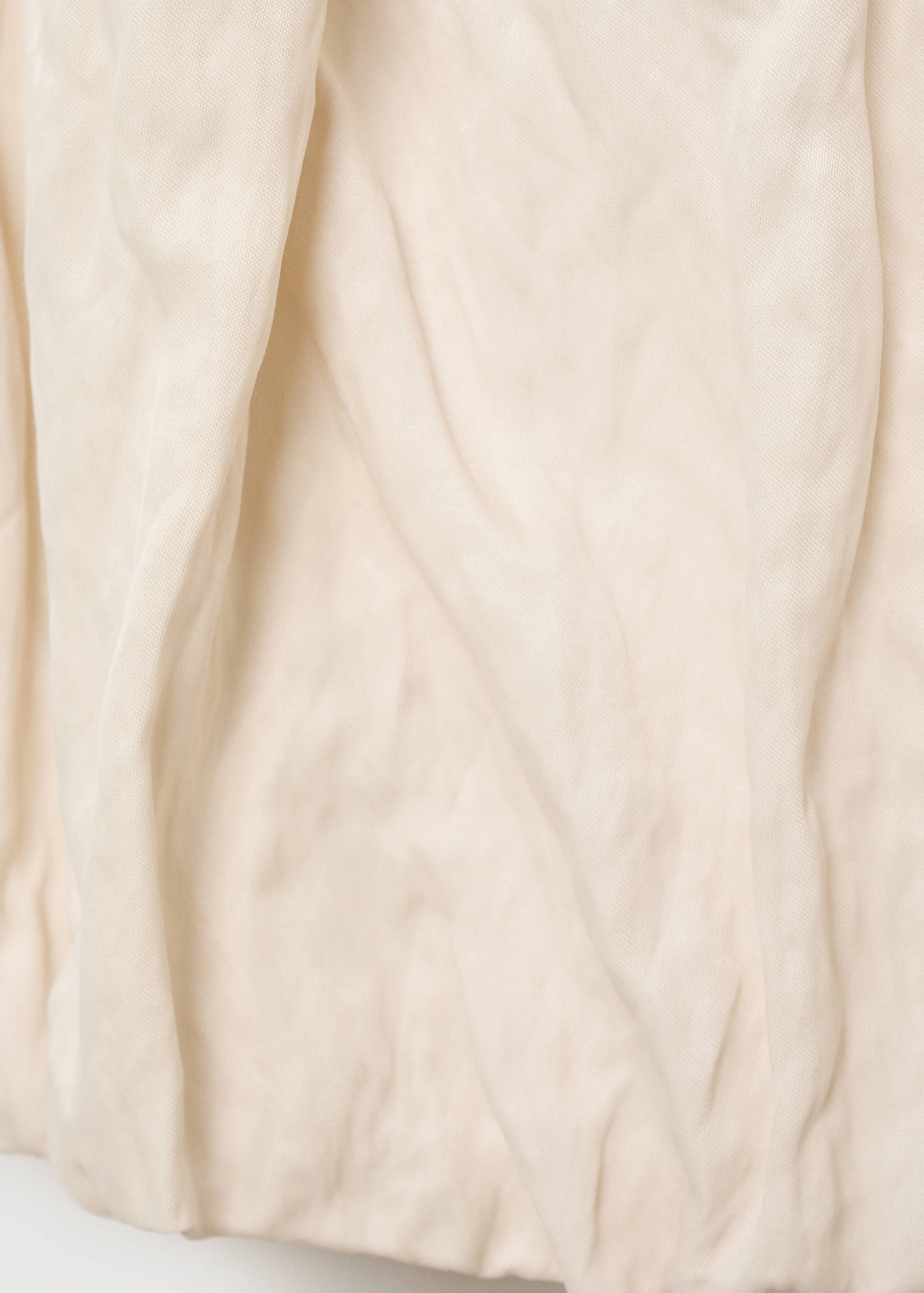 Wrinkled-effect balloon skirt - Details of the article 0