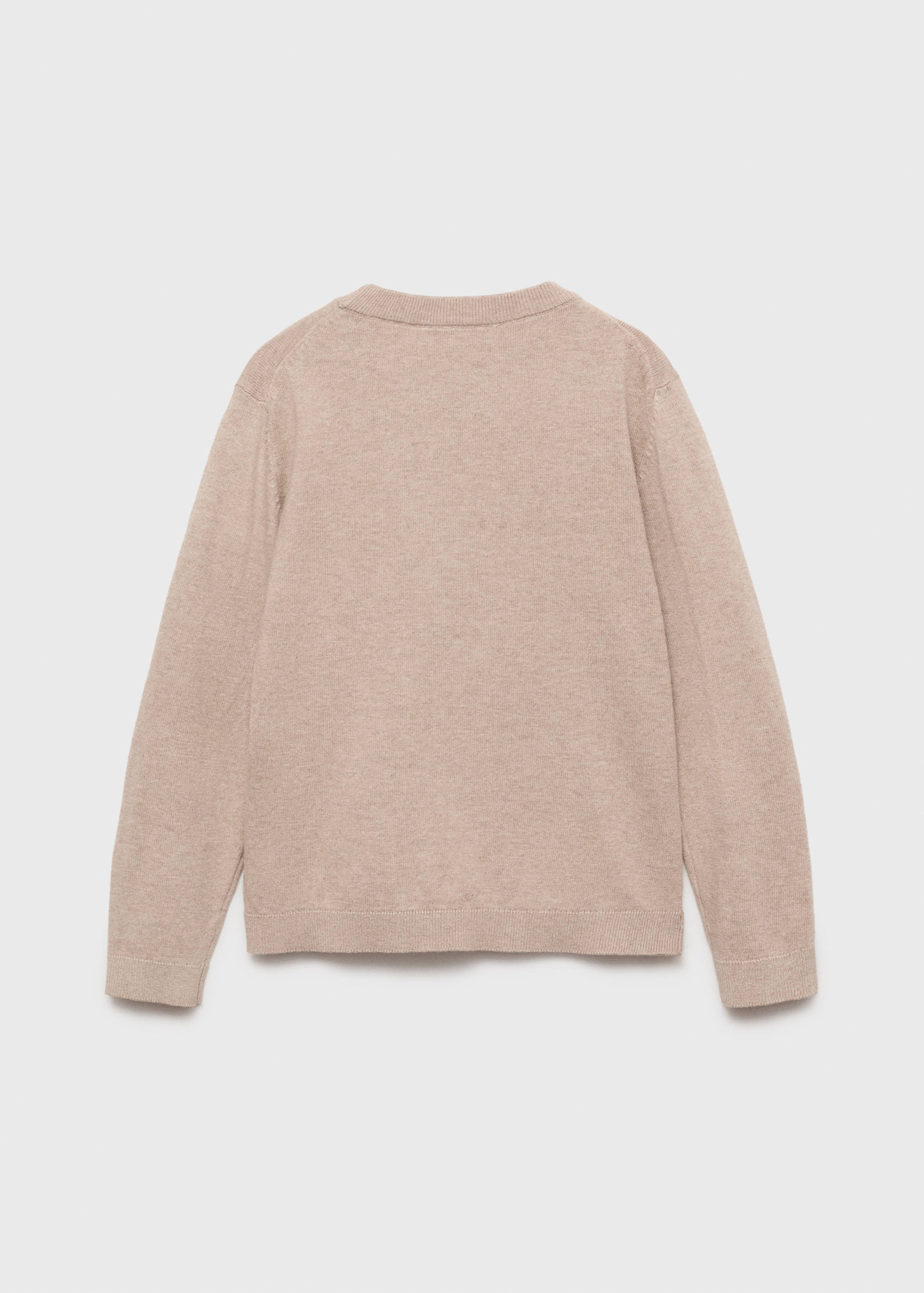 Essential cotton-blend sweater - Reverse of the article