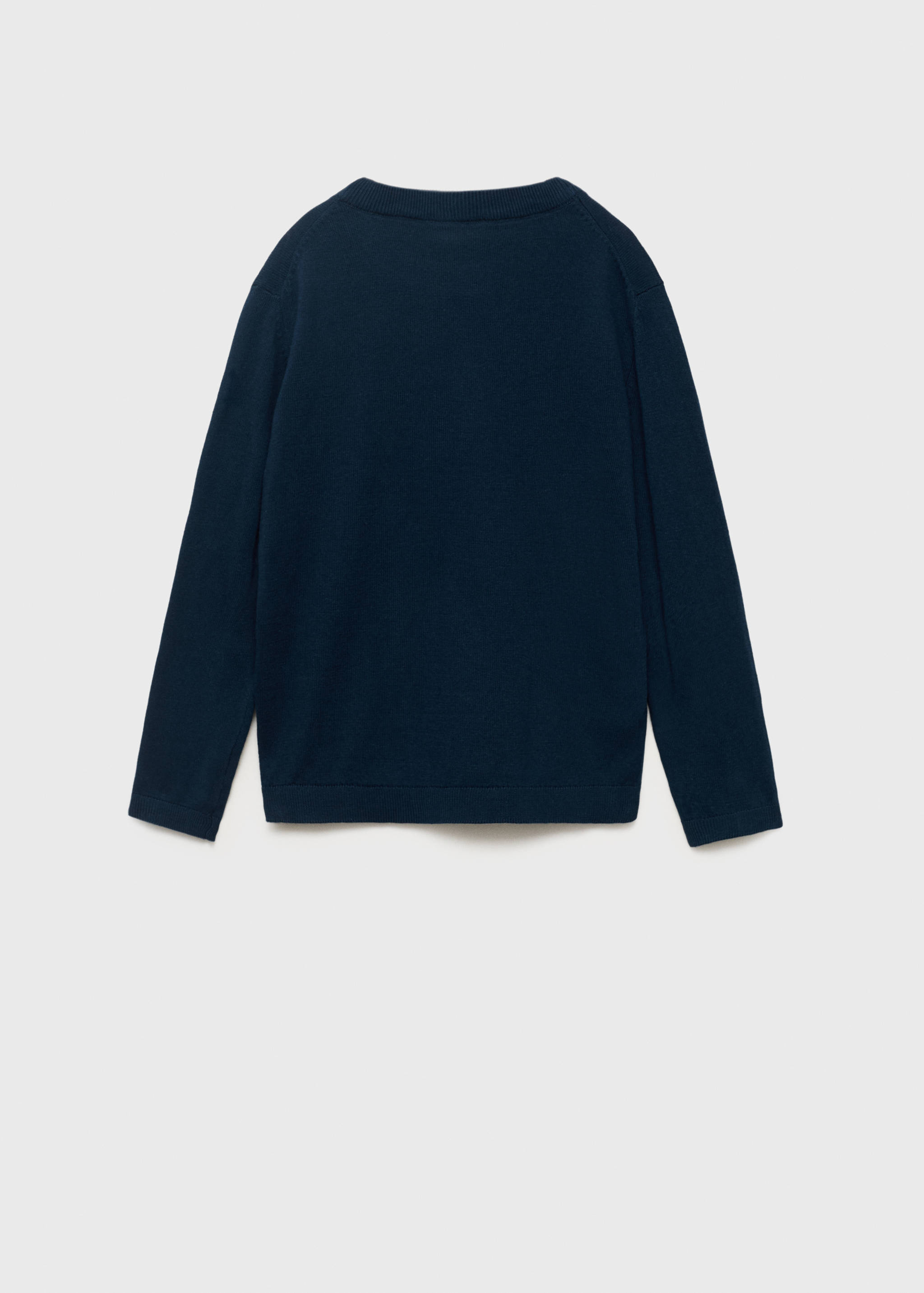 Essential cotton-blend sweater - Reverse of the article