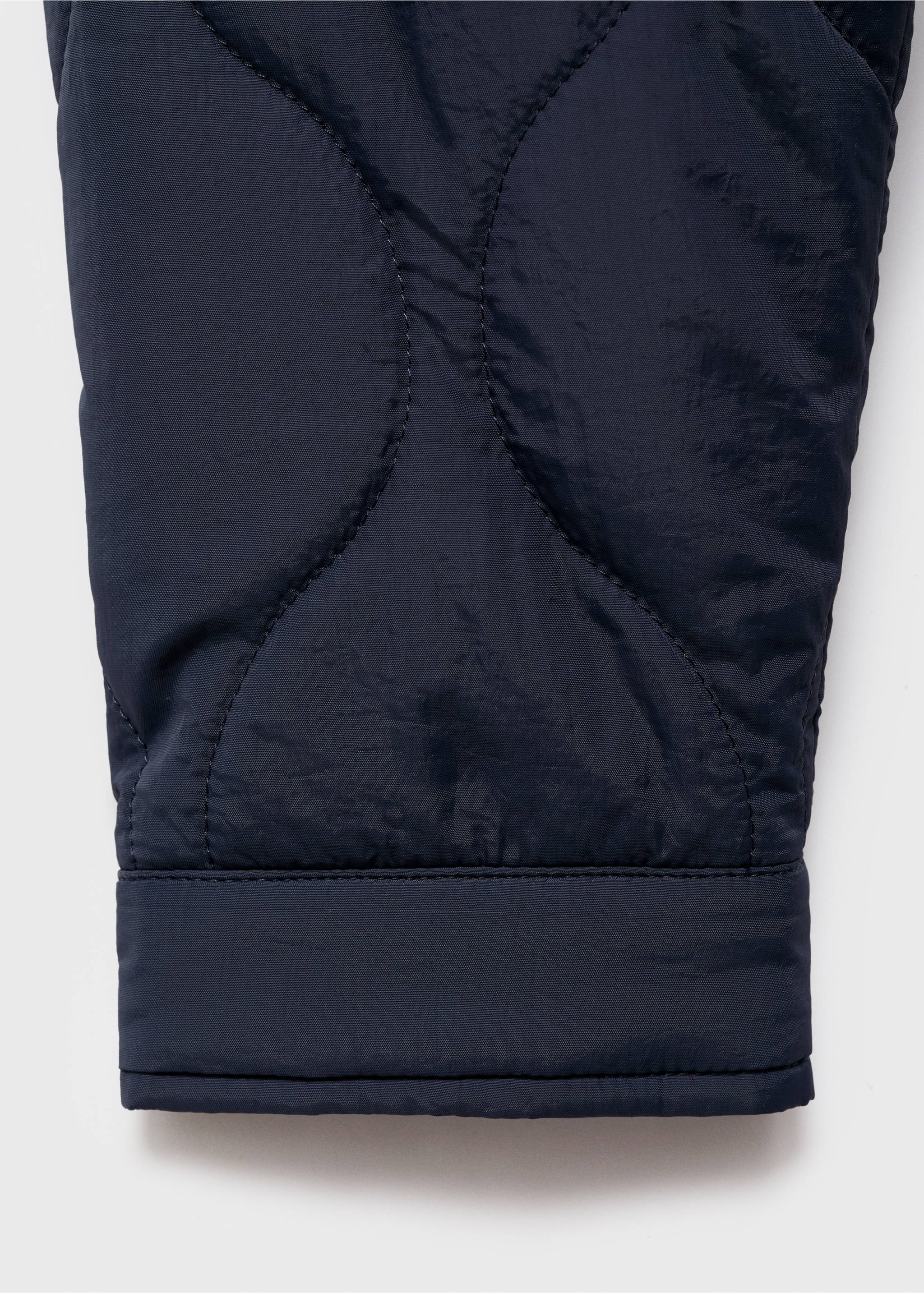 Quilted jacket - Details of the article 0, Navy. Ref: 17094414-00.