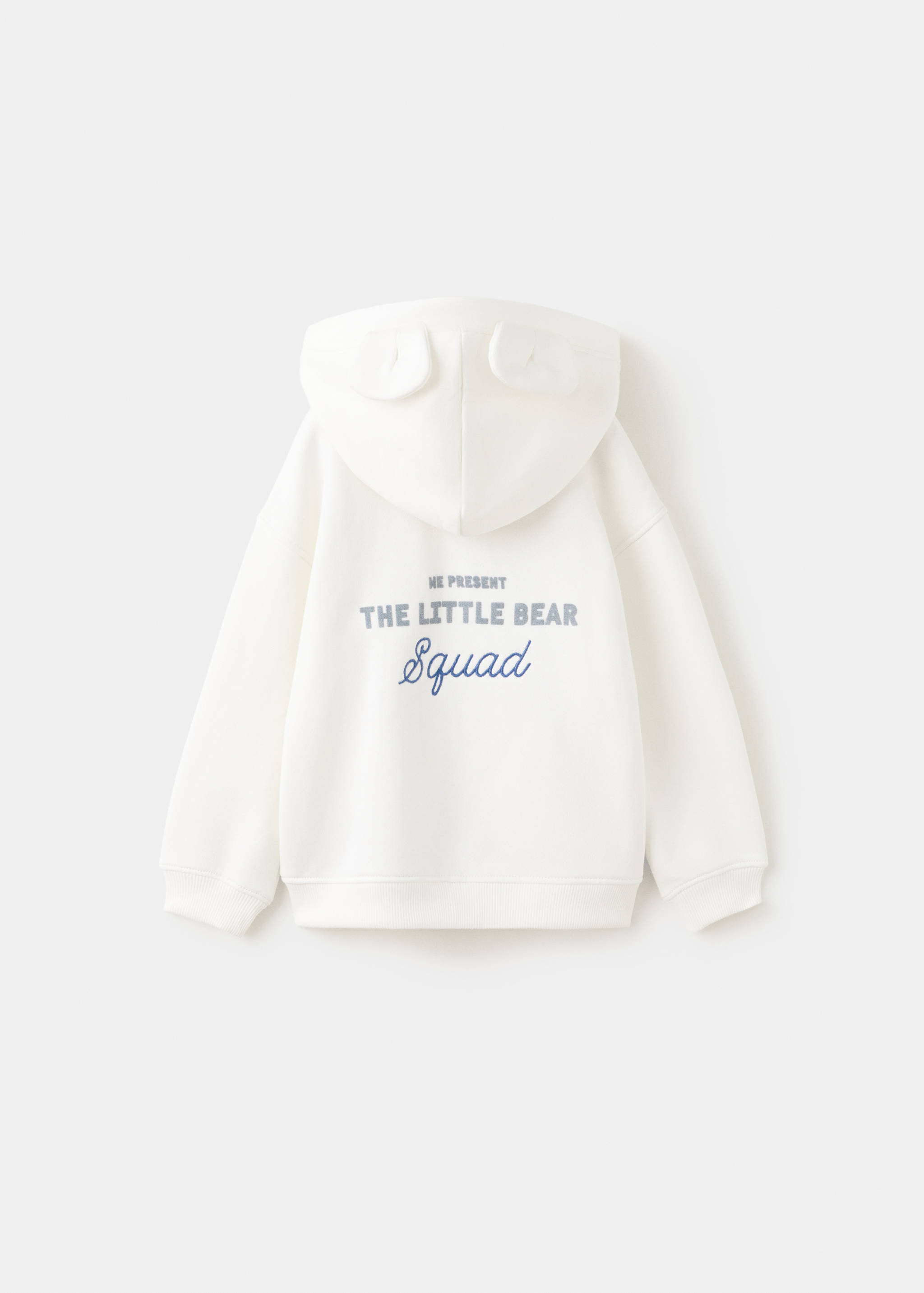 Printed hoodie - Reverse of the article