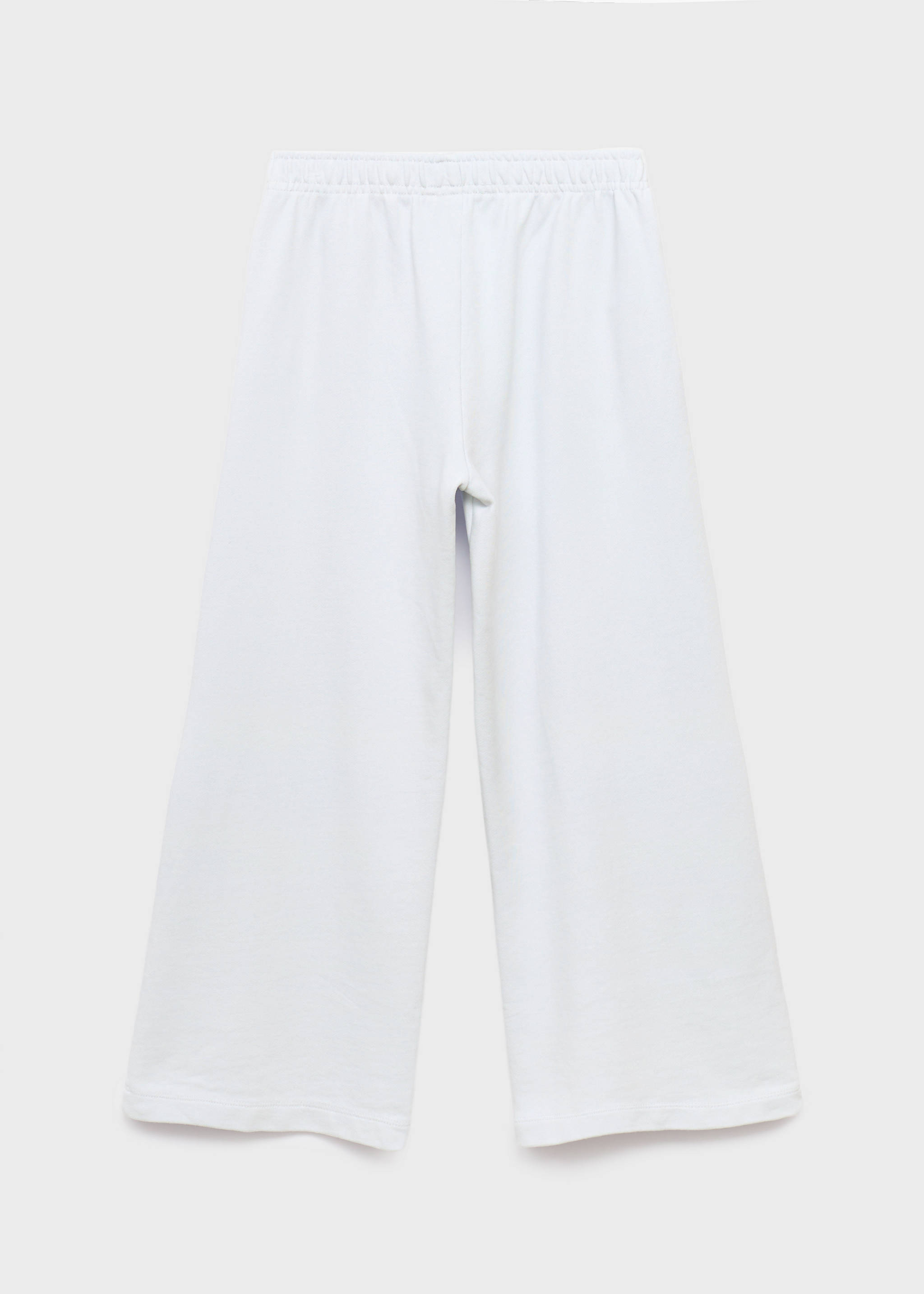Cotton joggers with elastic waist - Reverse of the article