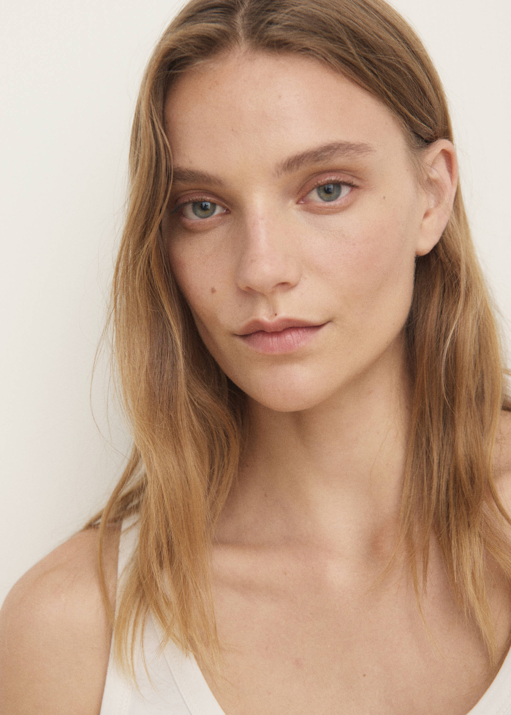 Two-piece striped seersucker pyjama shorts - Details of the article 1