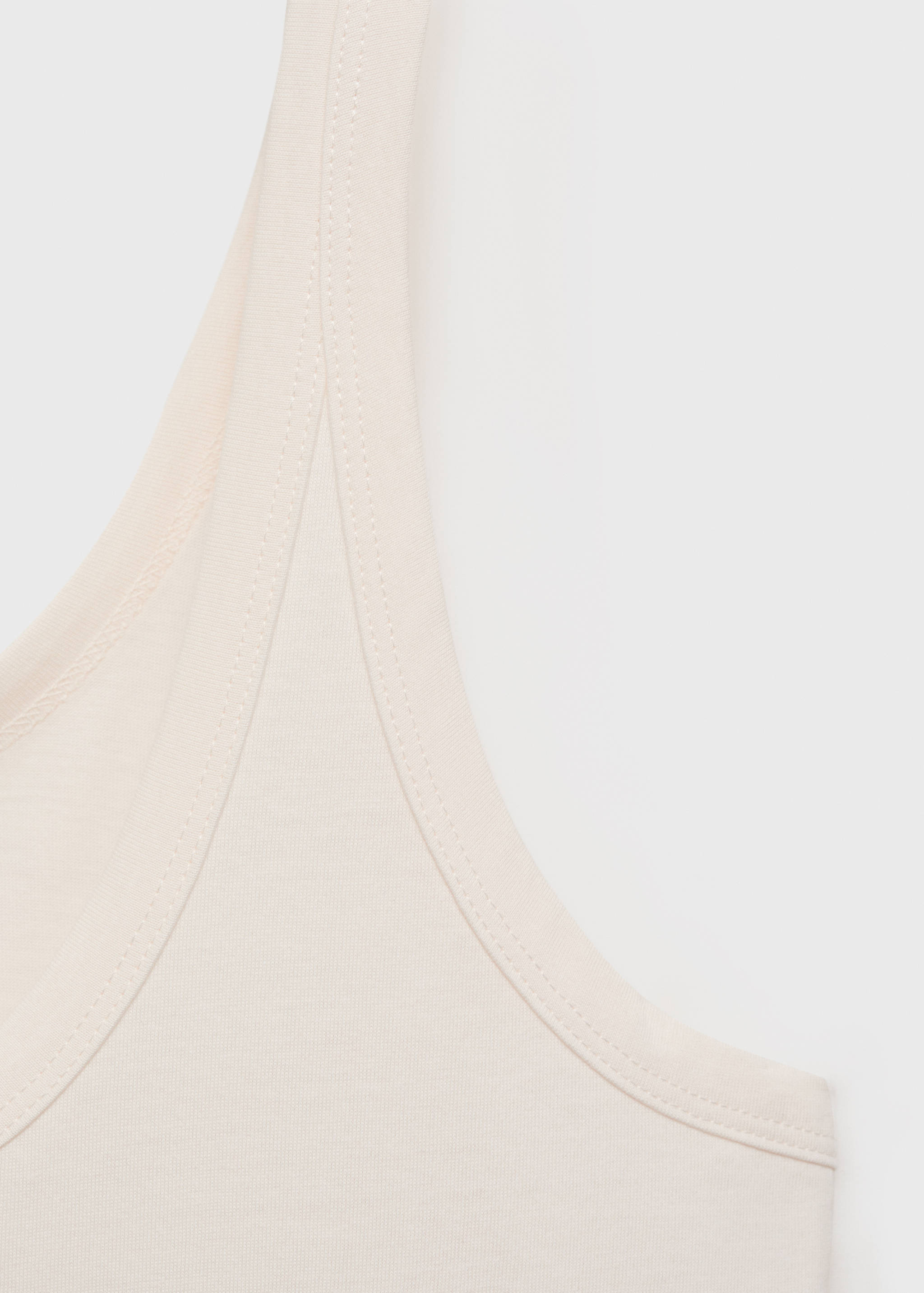 Two-piece striped seersucker pyjama shorts - Details of the article 8