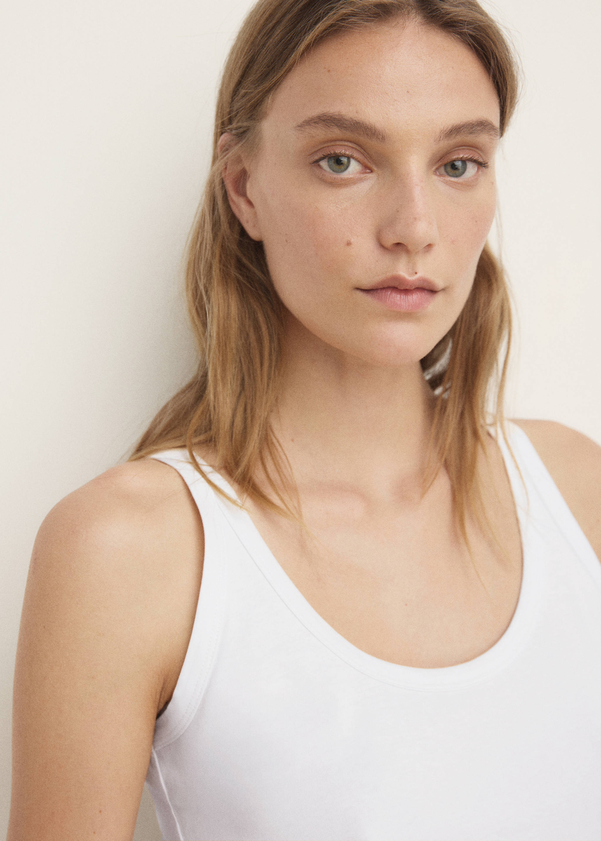 Two-piece striped seersucker pyjama shorts - Details of the article 6