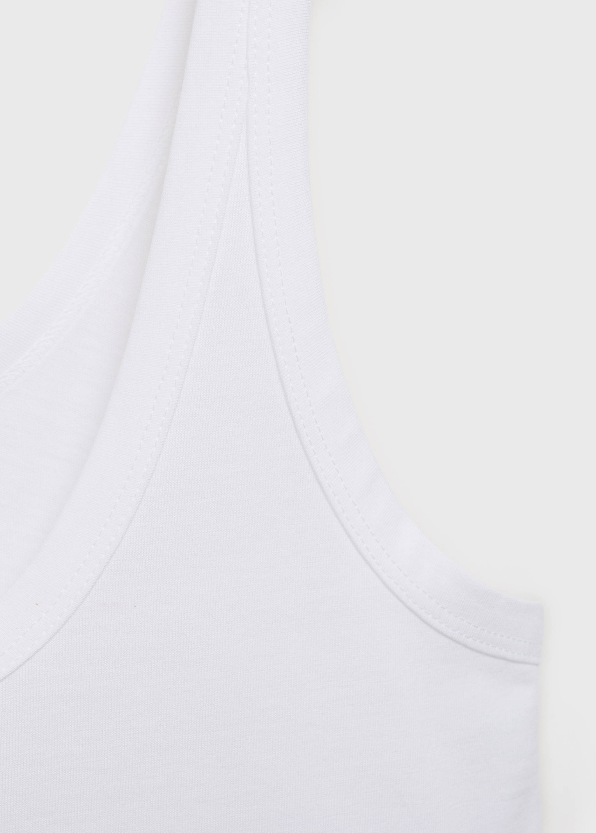 Two-piece striped seersucker pyjama shorts - Details of the article 8