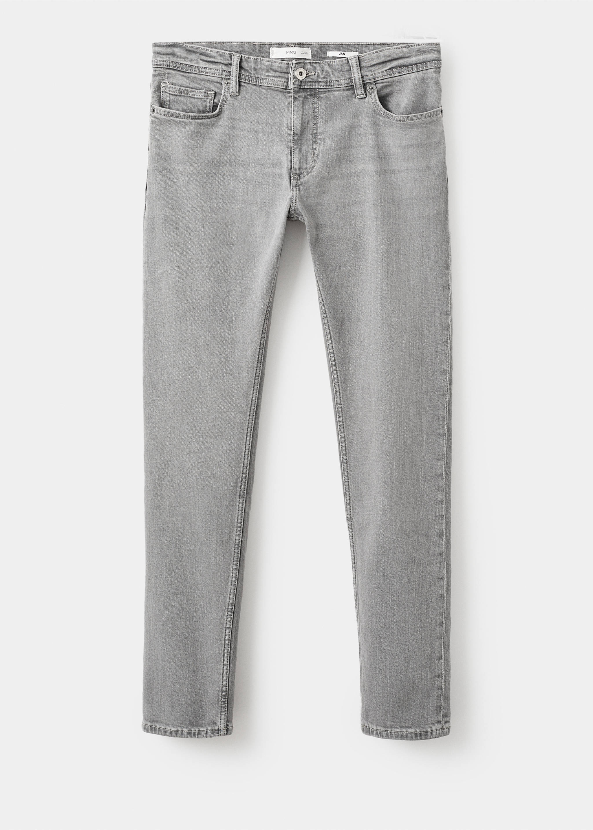 Texans Jan slim fit rentat gris - Article sense model, Gris denim. Ref: 17094437-00.