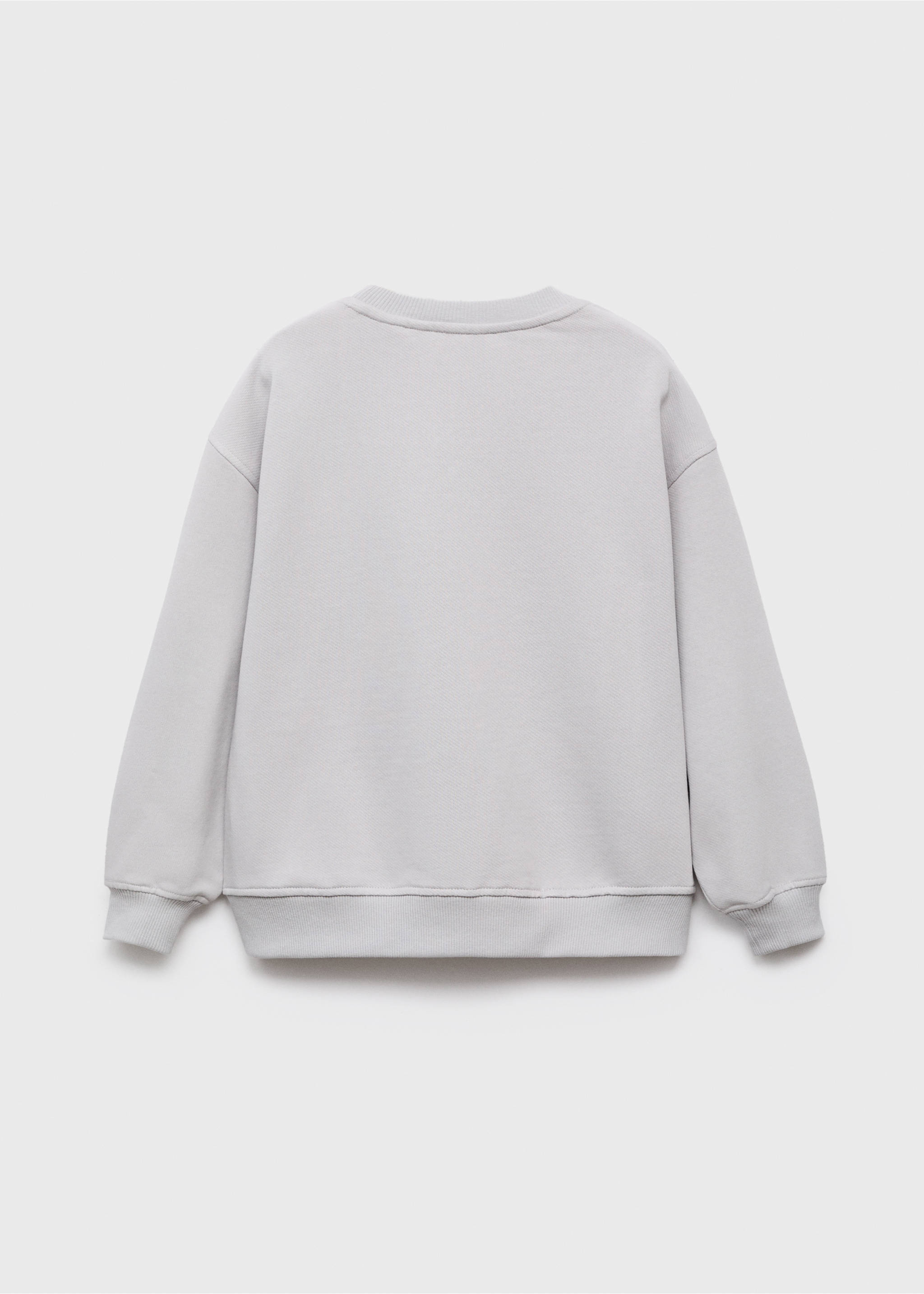 Avengers cotton hoodie - Reverse of the article, Ice Grey. Ref: 17094438-00.