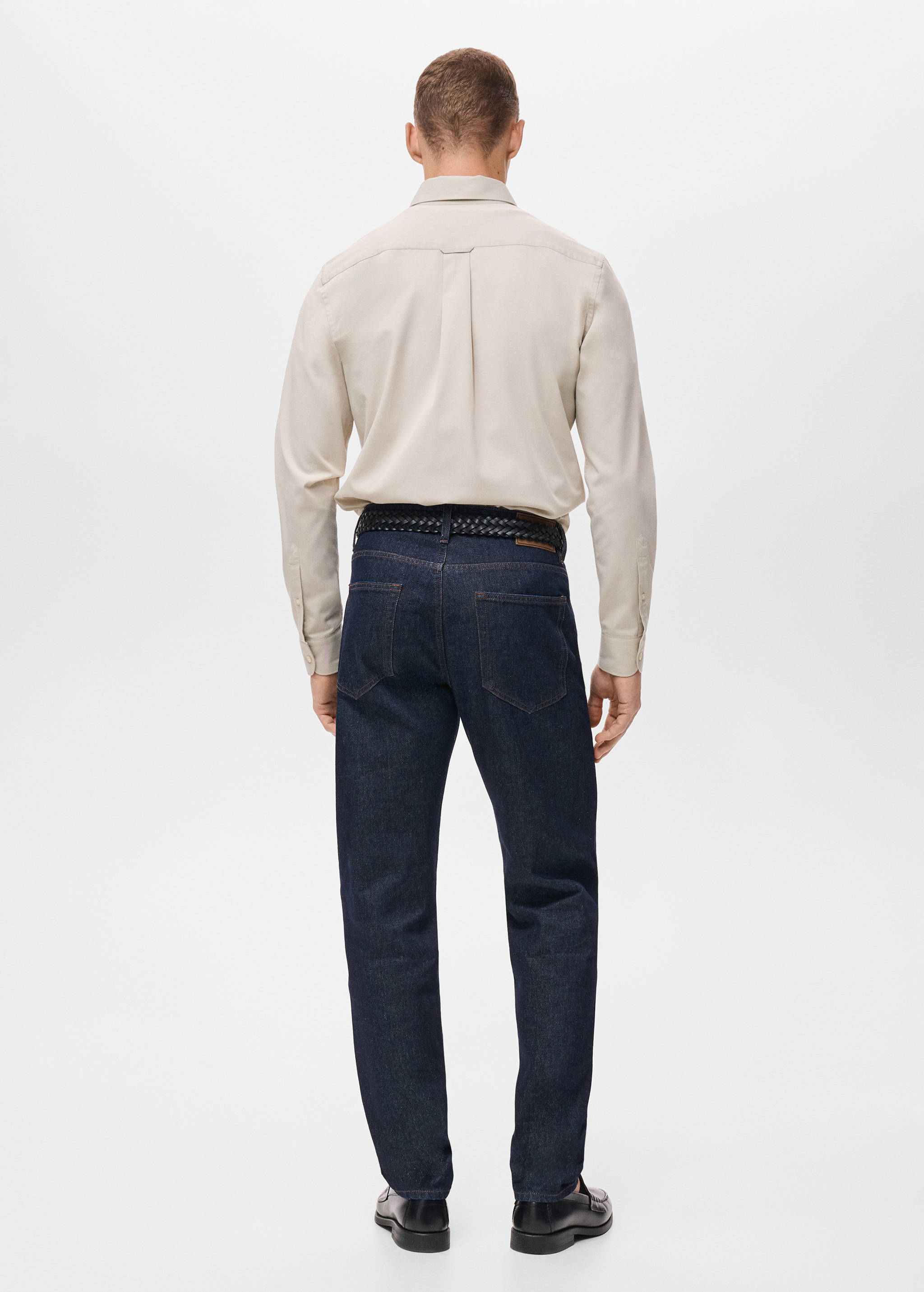 100% cotton regular fit pocket shirt - Reverse of the article