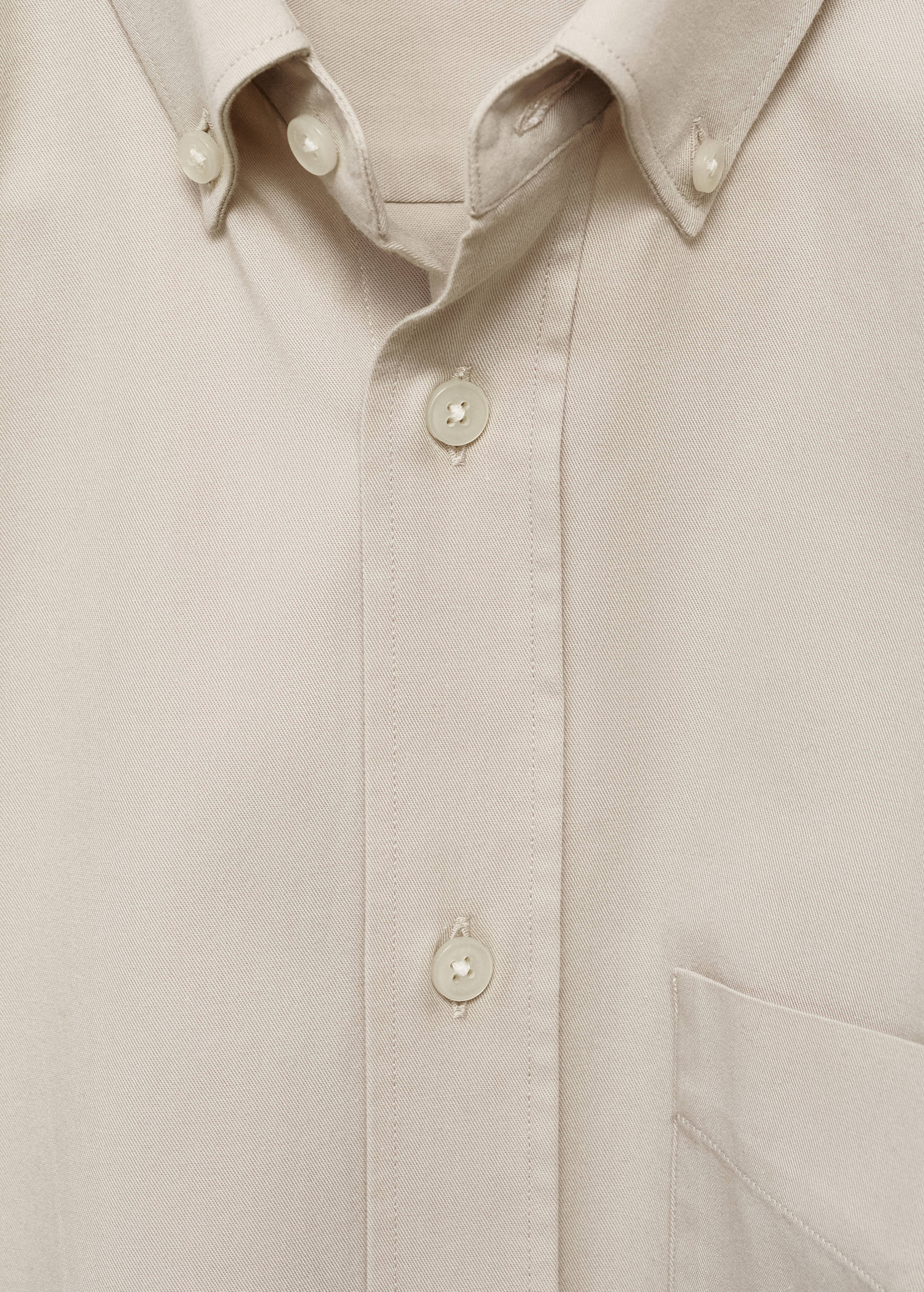 100% cotton regular fit pocket shirt - Details of the article 8