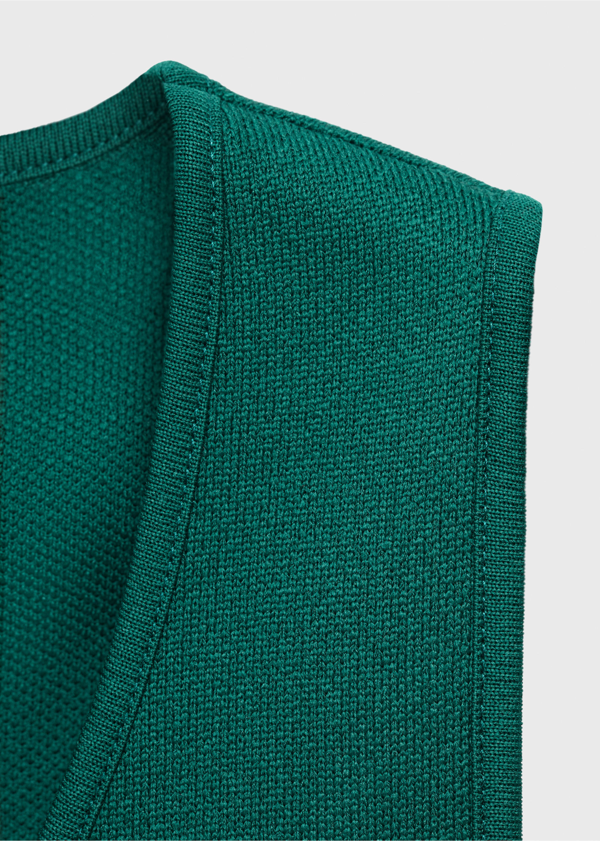 Gilet maille boutons bijoux - Détail de l'article 0, Vert foncé. Ref: 17094447-00.