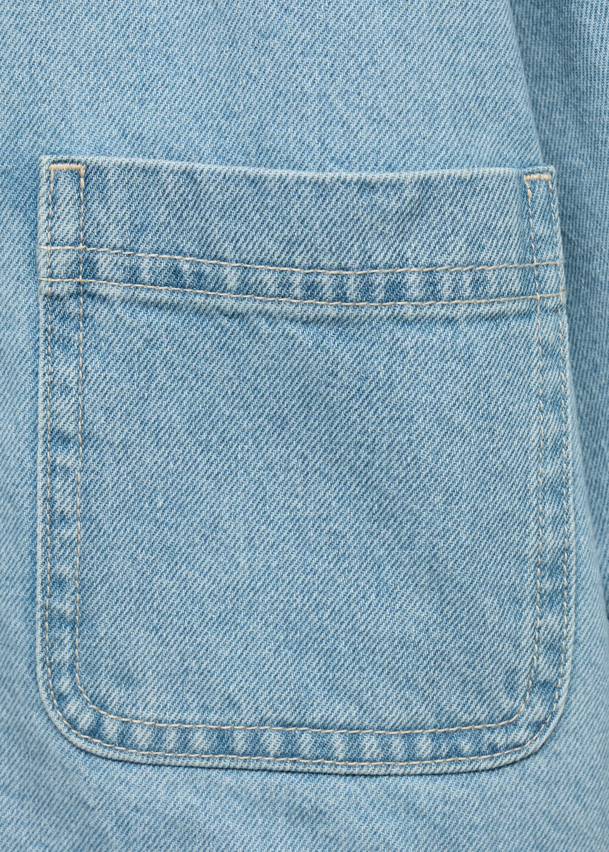 Jeansjacke mit Innenfutter aus Fell - Detail des Artikels 0