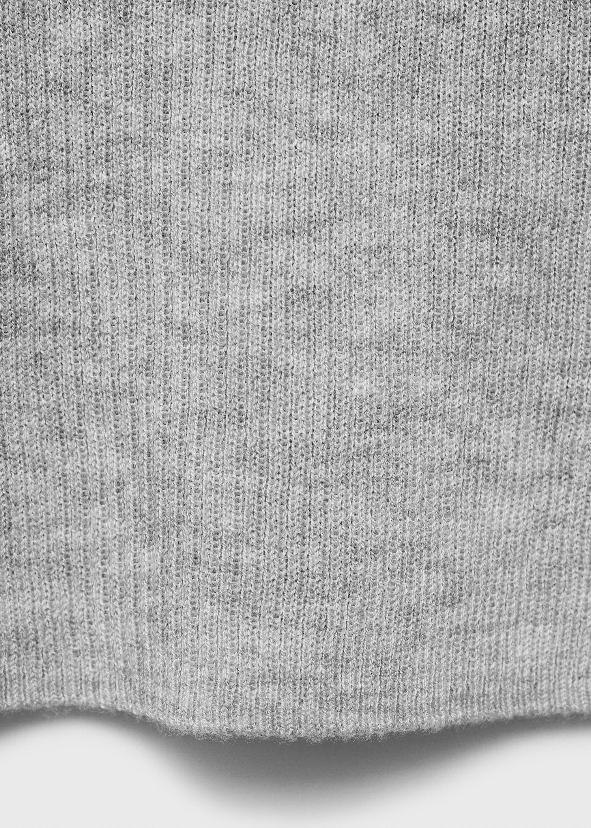 Strapless top - Details of the article 0, Medium Heather Grey. Ref: 17094782-00.