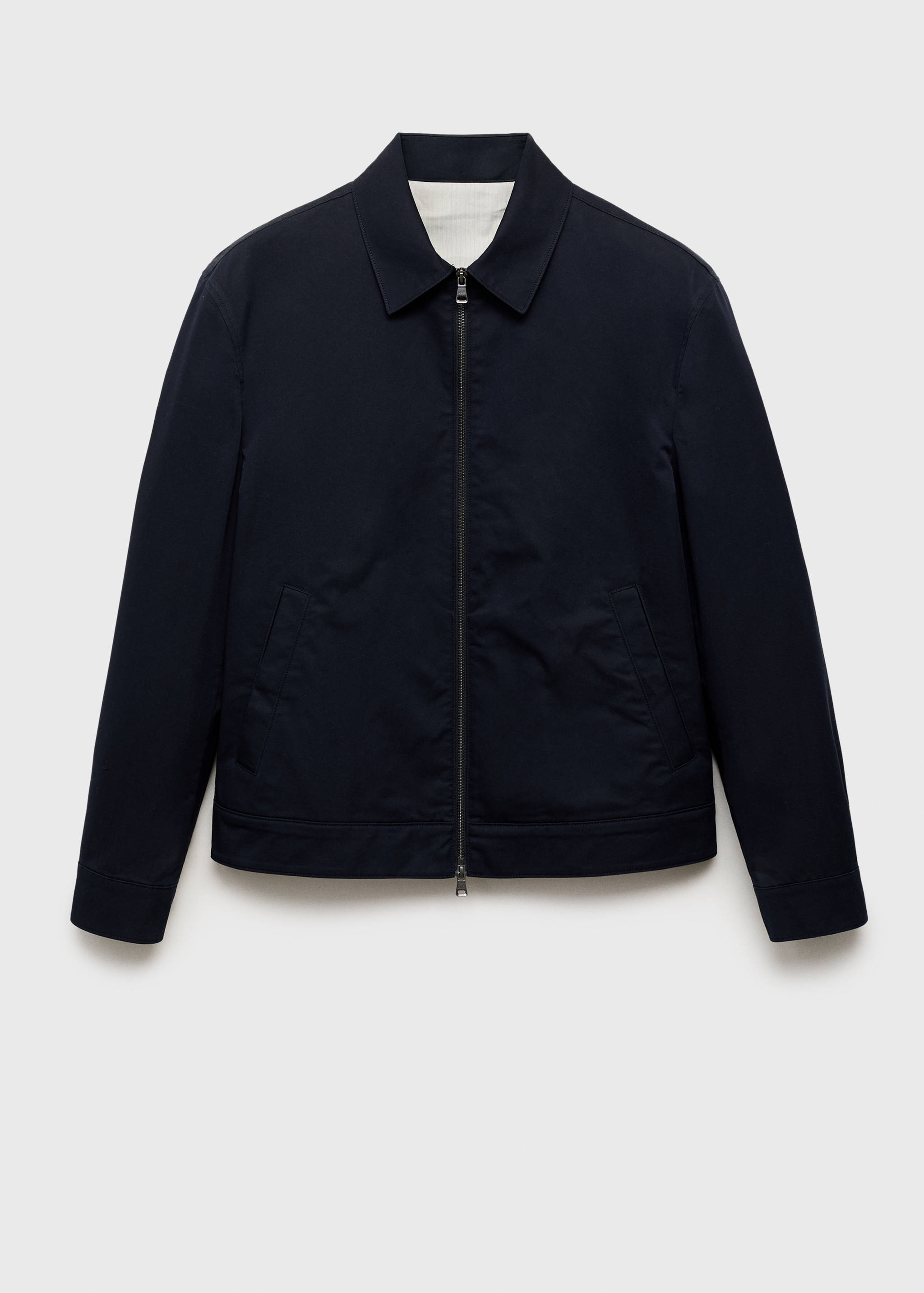 Baumwolljacke mit Reißverschluss - Artikel ohne Model