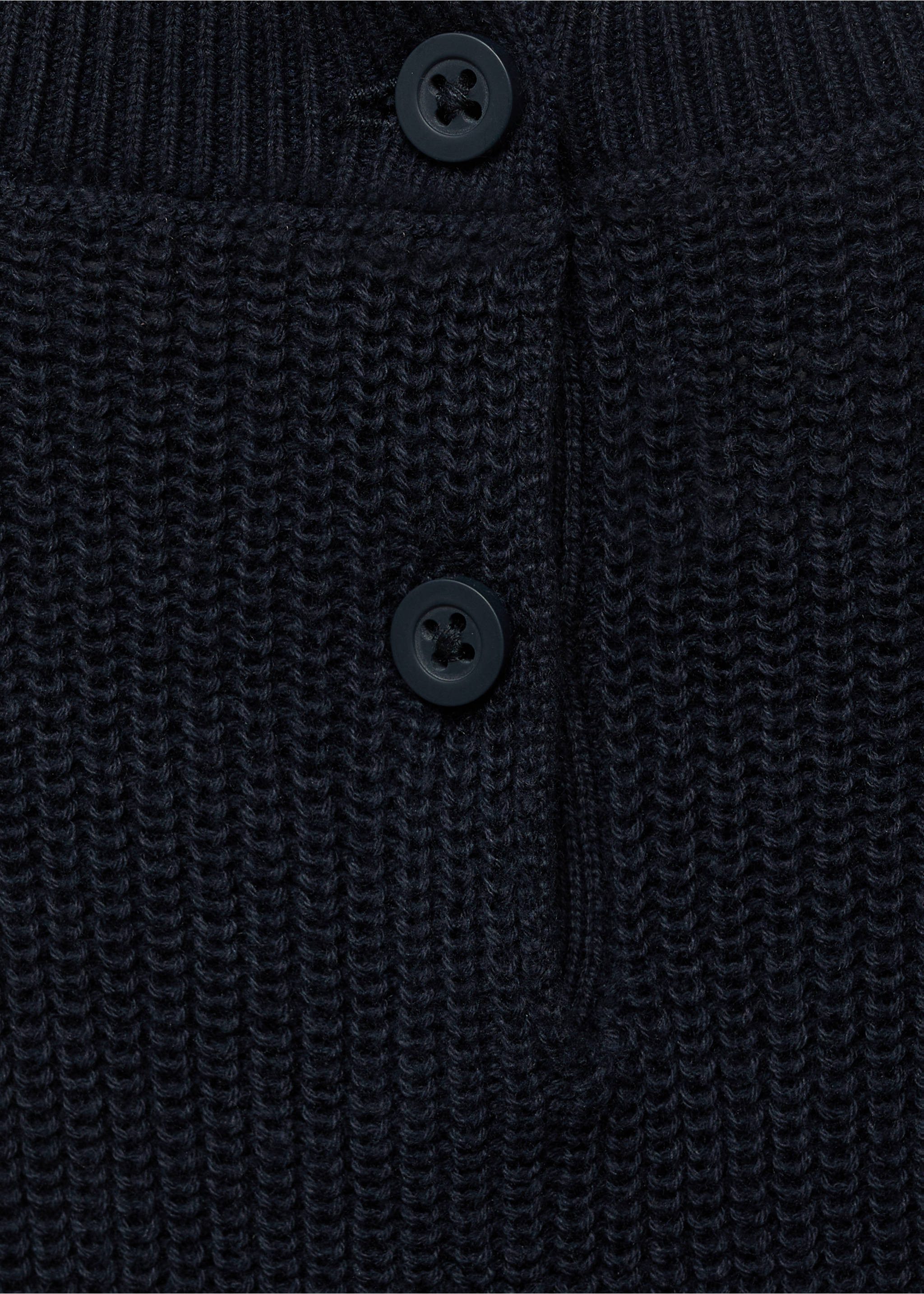 Robe maille unie - Détail de l'article 8, Bleu marine. Ref: 17095153-00.