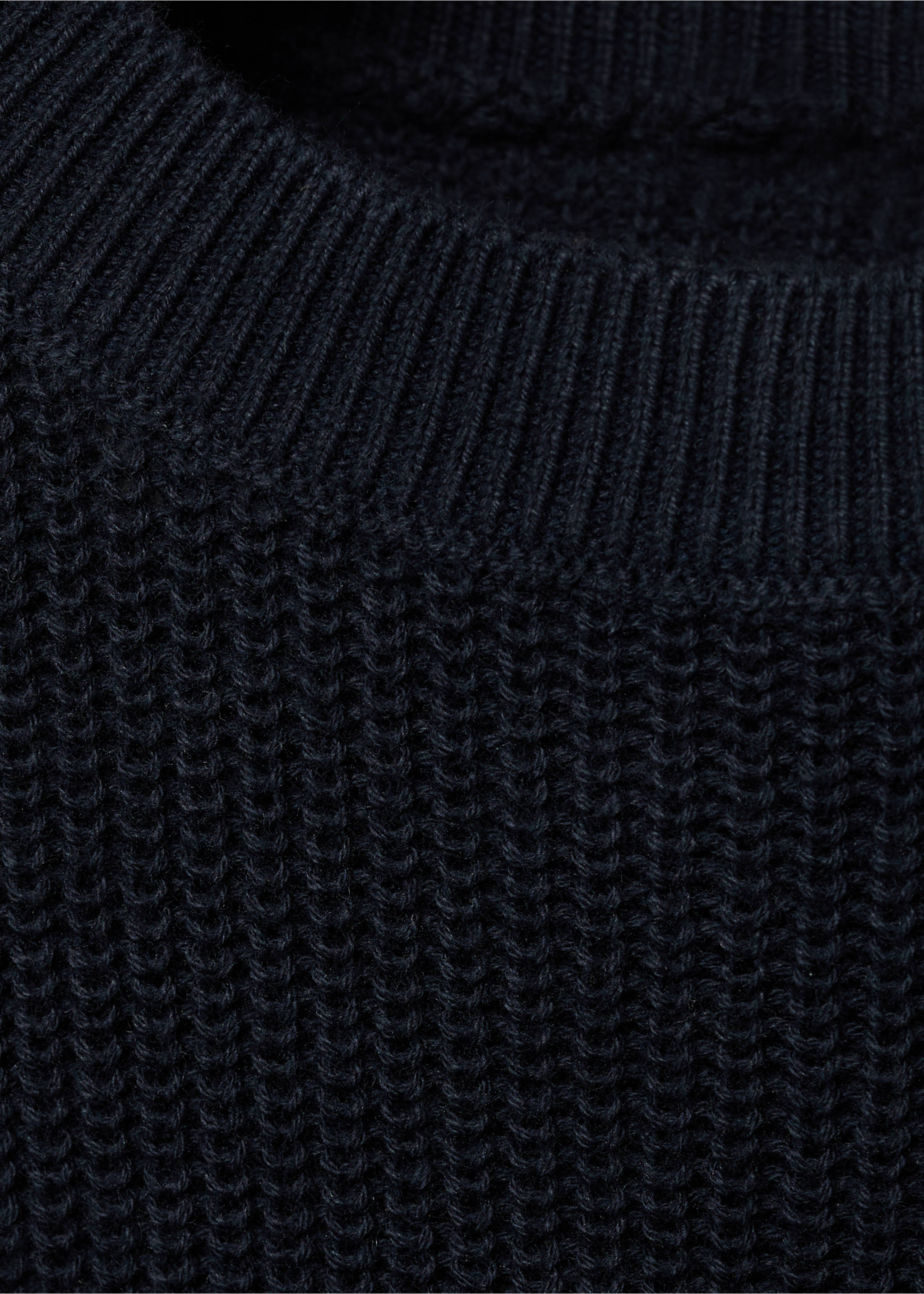 Robe maille unie - Détail de l'article 0, Bleu marine. Ref: 17095153-00.