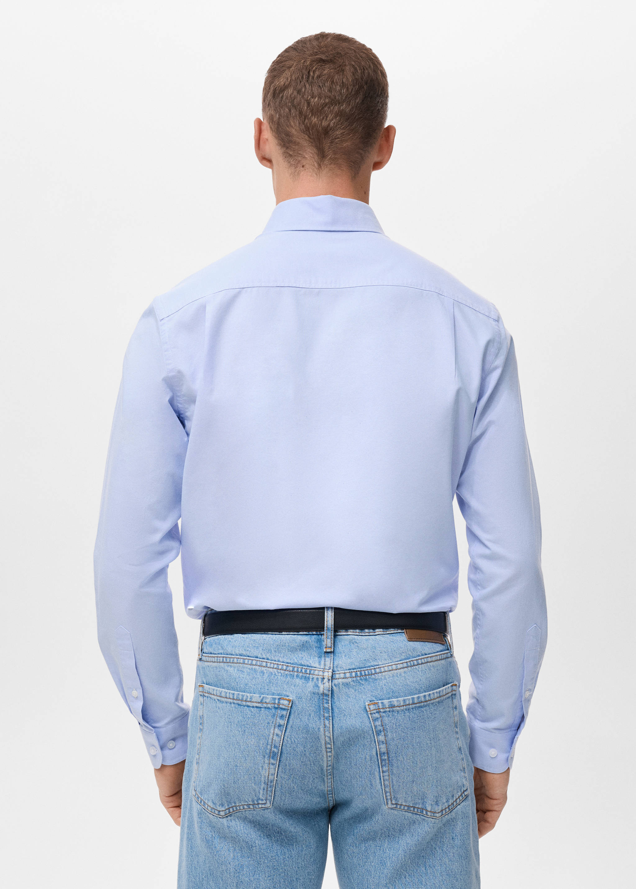 Chemise 100 % coton Oxford - Verso de l’article