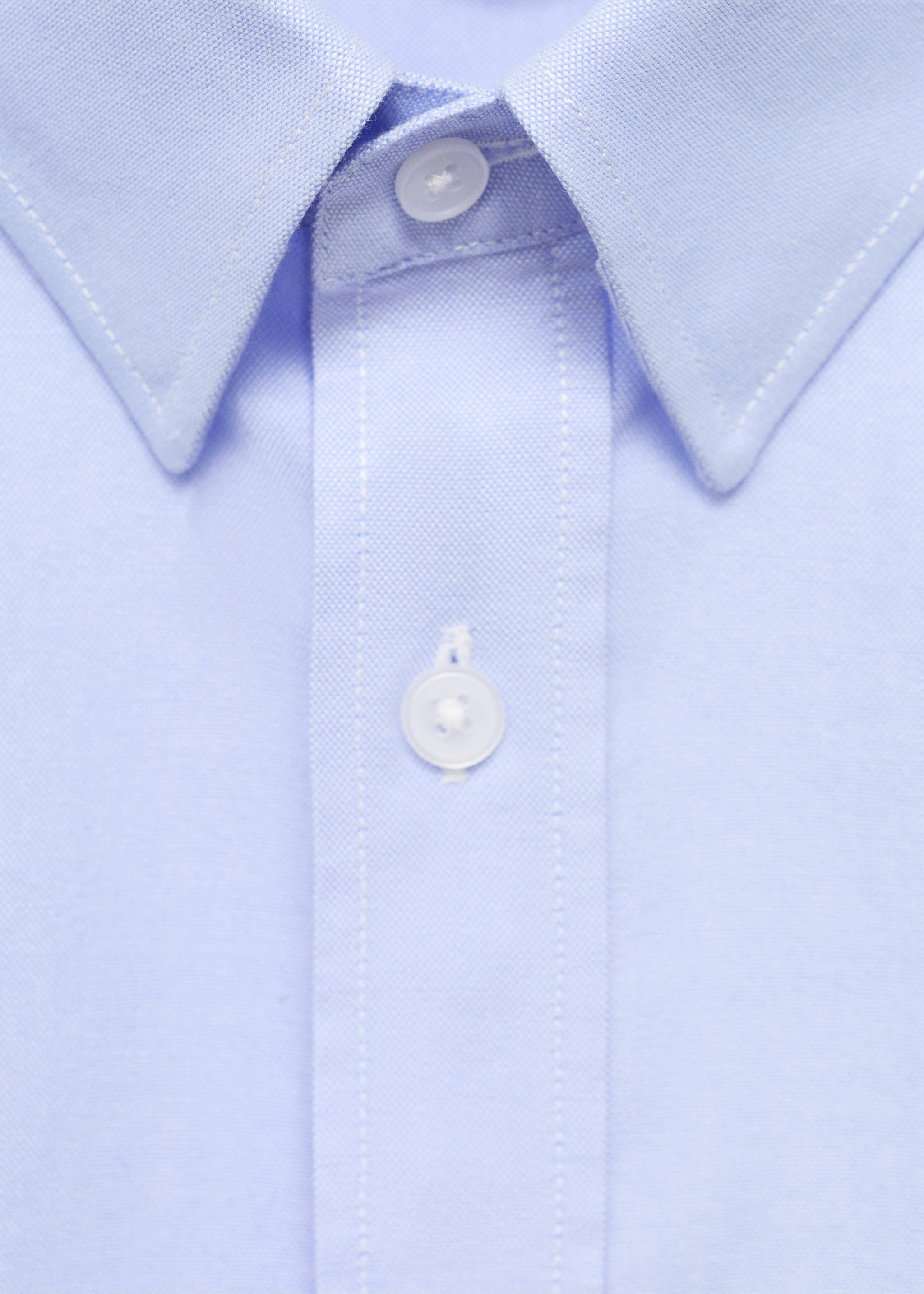 Chemise 100 % coton Oxford - Détail de l'article 0, Bleu ciel. Ref: 17095156-00.