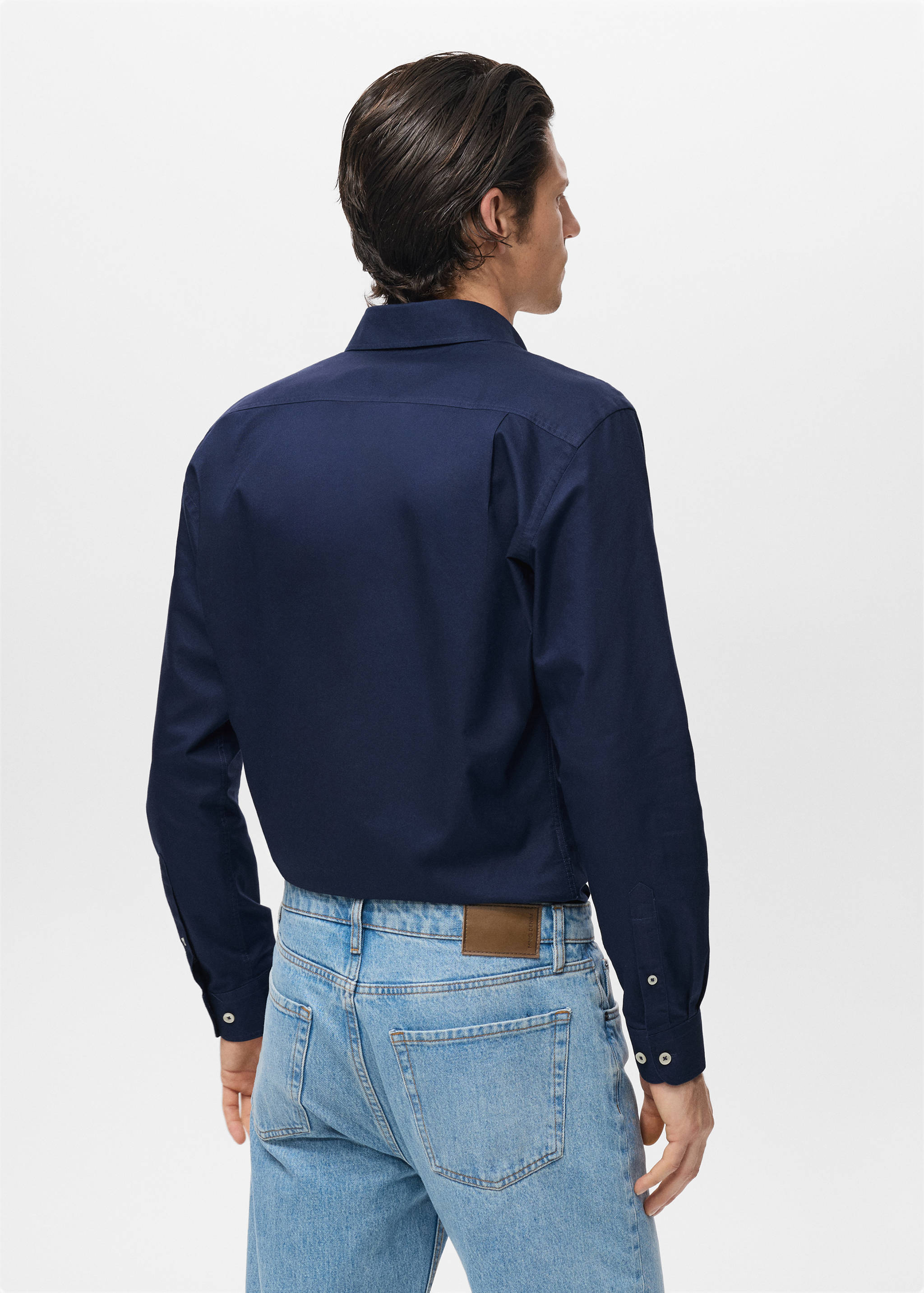 Chemise 100 % coton Oxford - Verso de l’article