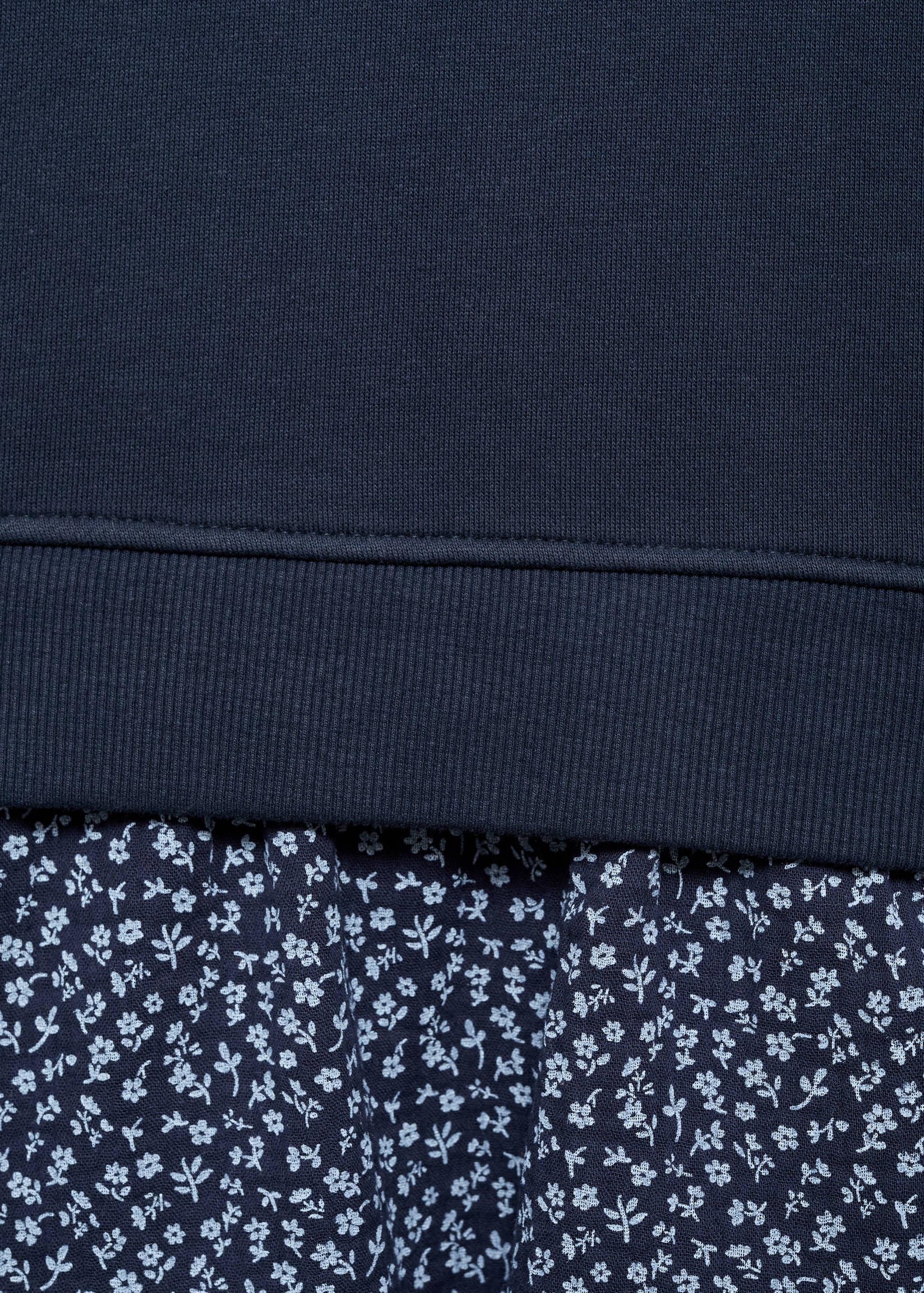 Floral sweatshirt dress - Details of the article 0