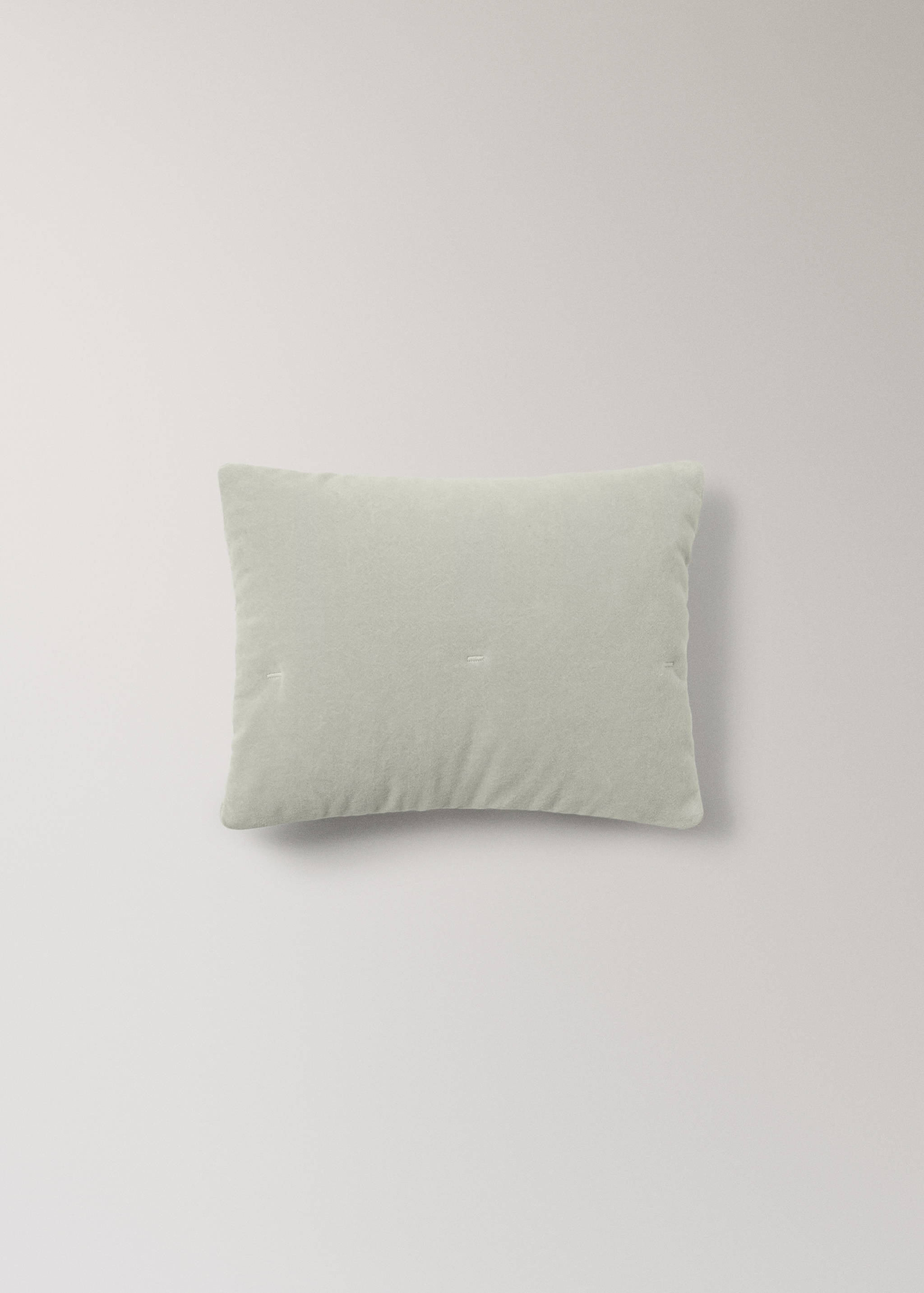 Cotton velvet garment-dyed cushion cover for children’s bed 30x40 cm - Article without model