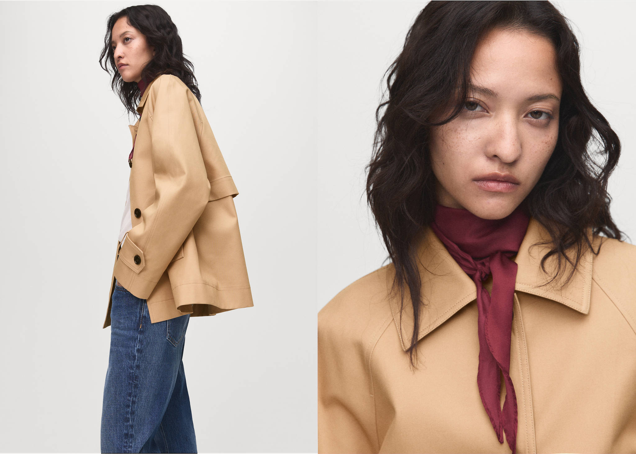 Parka oversize à pattes - Plan panoramique