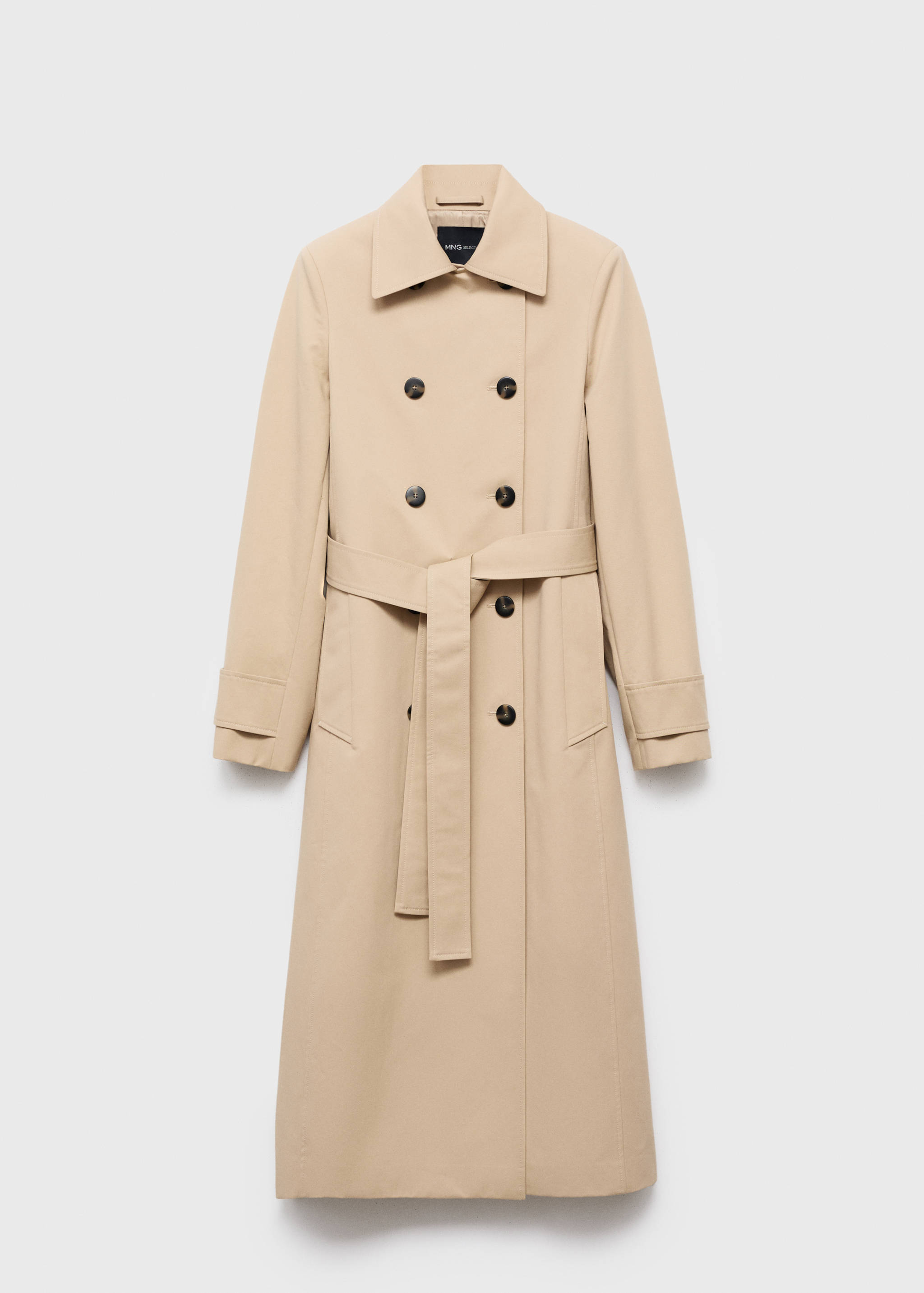 Classic 100% cotton trench coat - Article without model