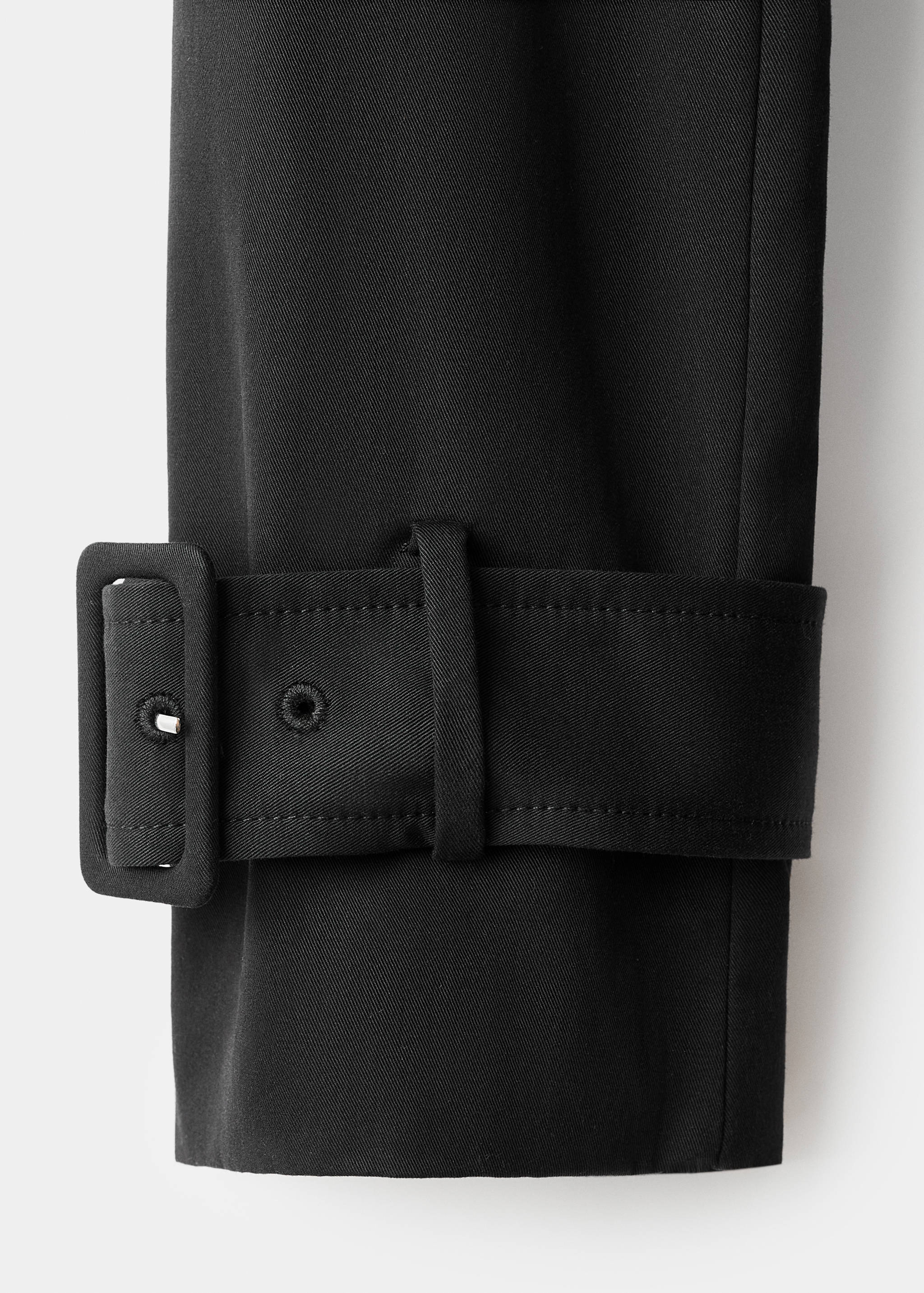 Classic 100% cotton trench coat - Details of the article 0