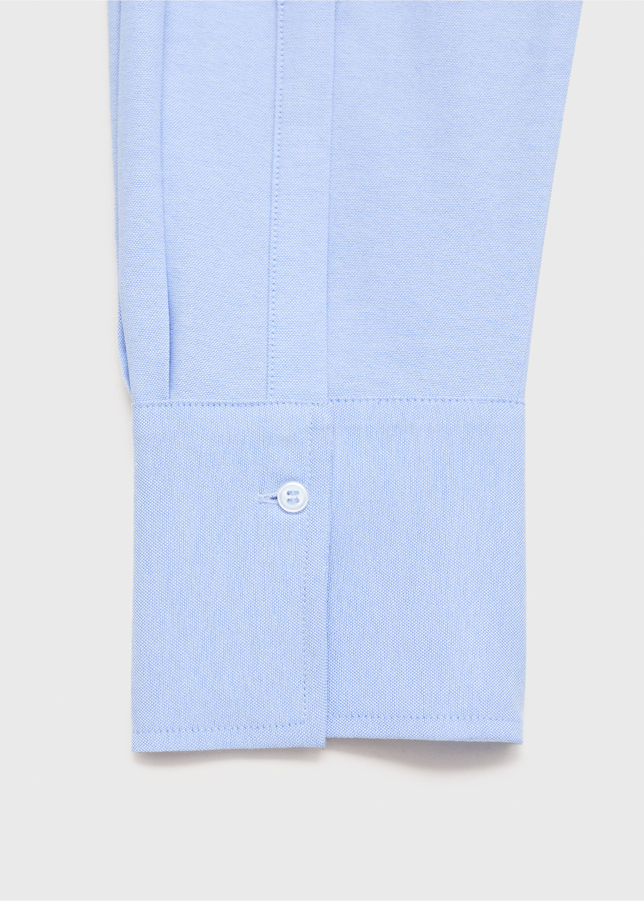 Oversized-Hemd mit Tasche - Detail des Artikels 0, Himmelblau. Ref: 17095799-00.